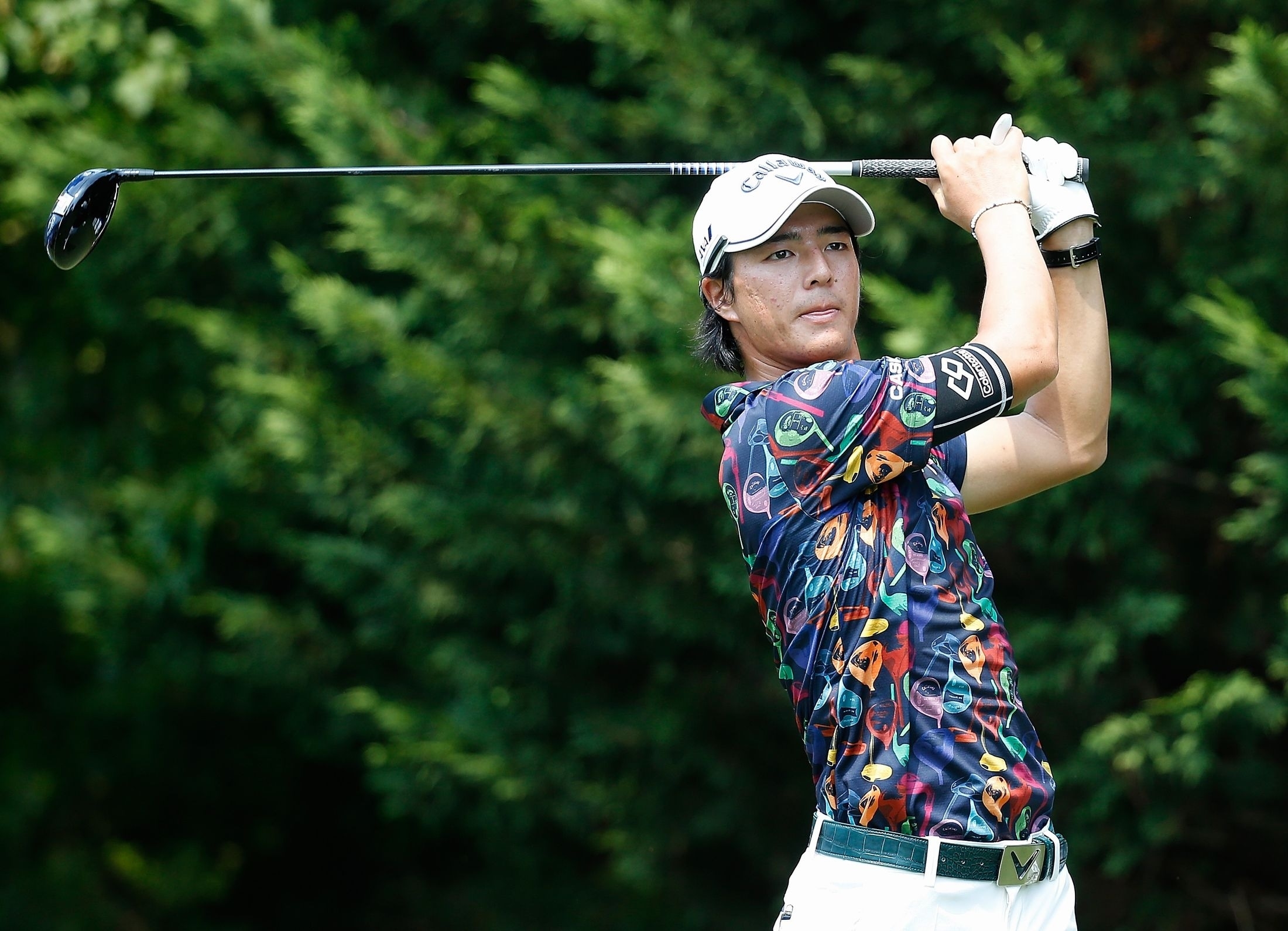 遼、初日から爆発！(Photo by Rob Carr/Getty Images)