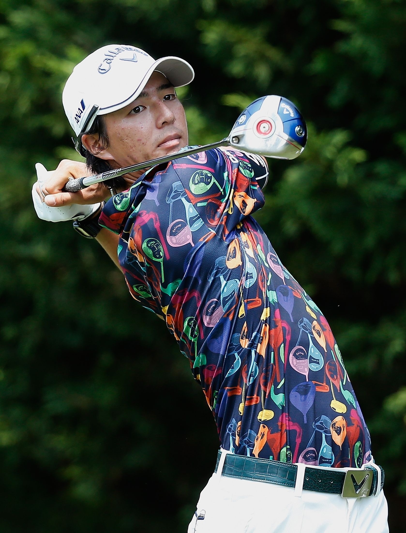 会心のプレーで好スタート！(Photo by Rob Carr/Getty Images)