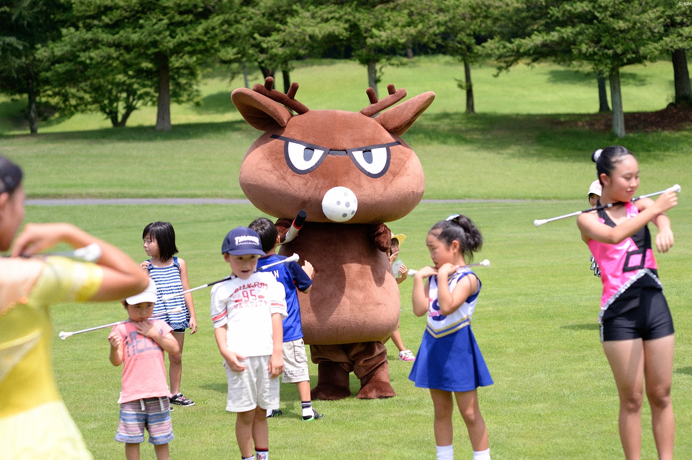 昨年に続き“しかごるくん”も来場予定！（撮影：有高唯之）