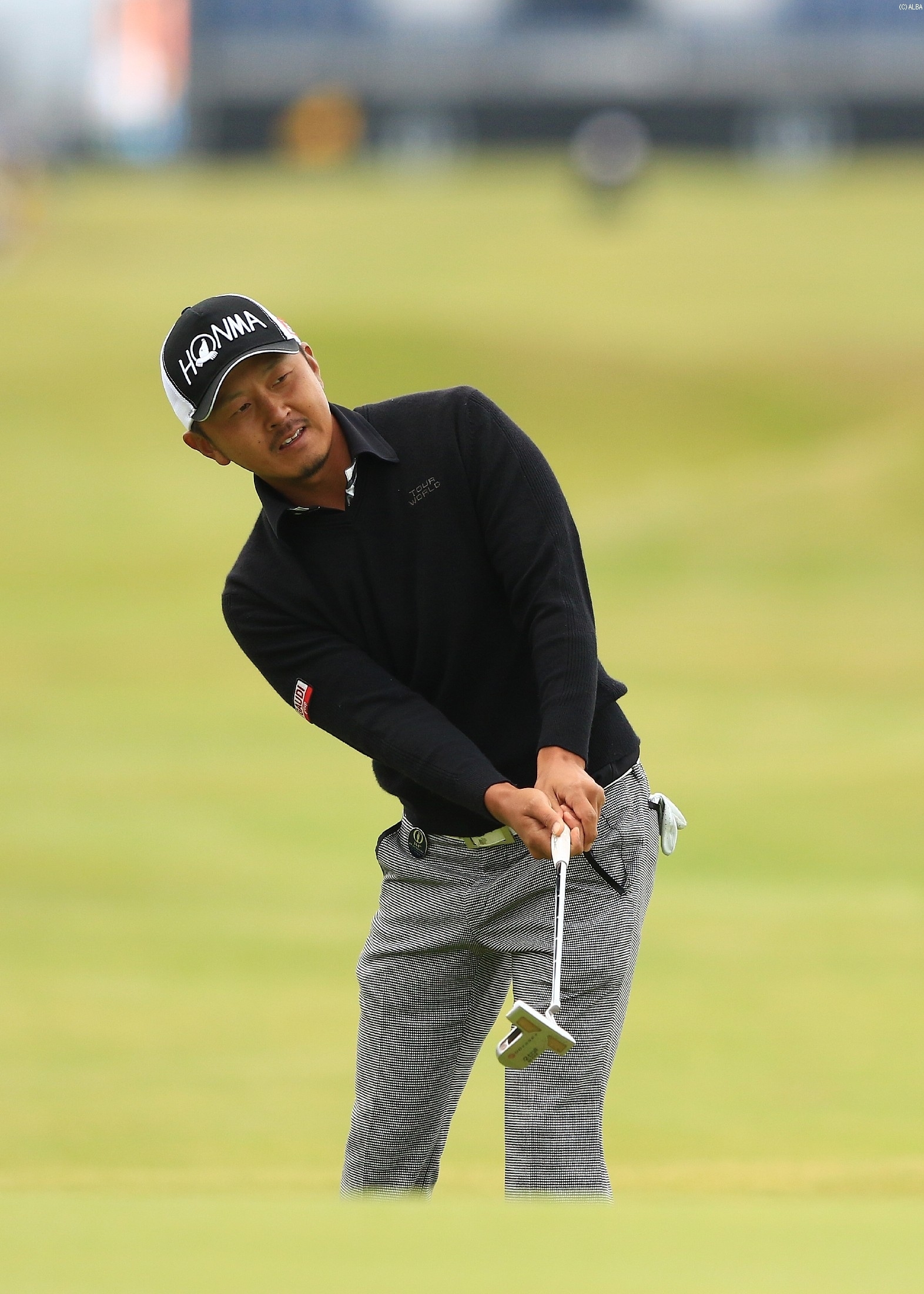 PGAツアーへの挑戦を表明している岩田 メジャーでポイントを積み重ねたい（撮影：岩本芳弘）
