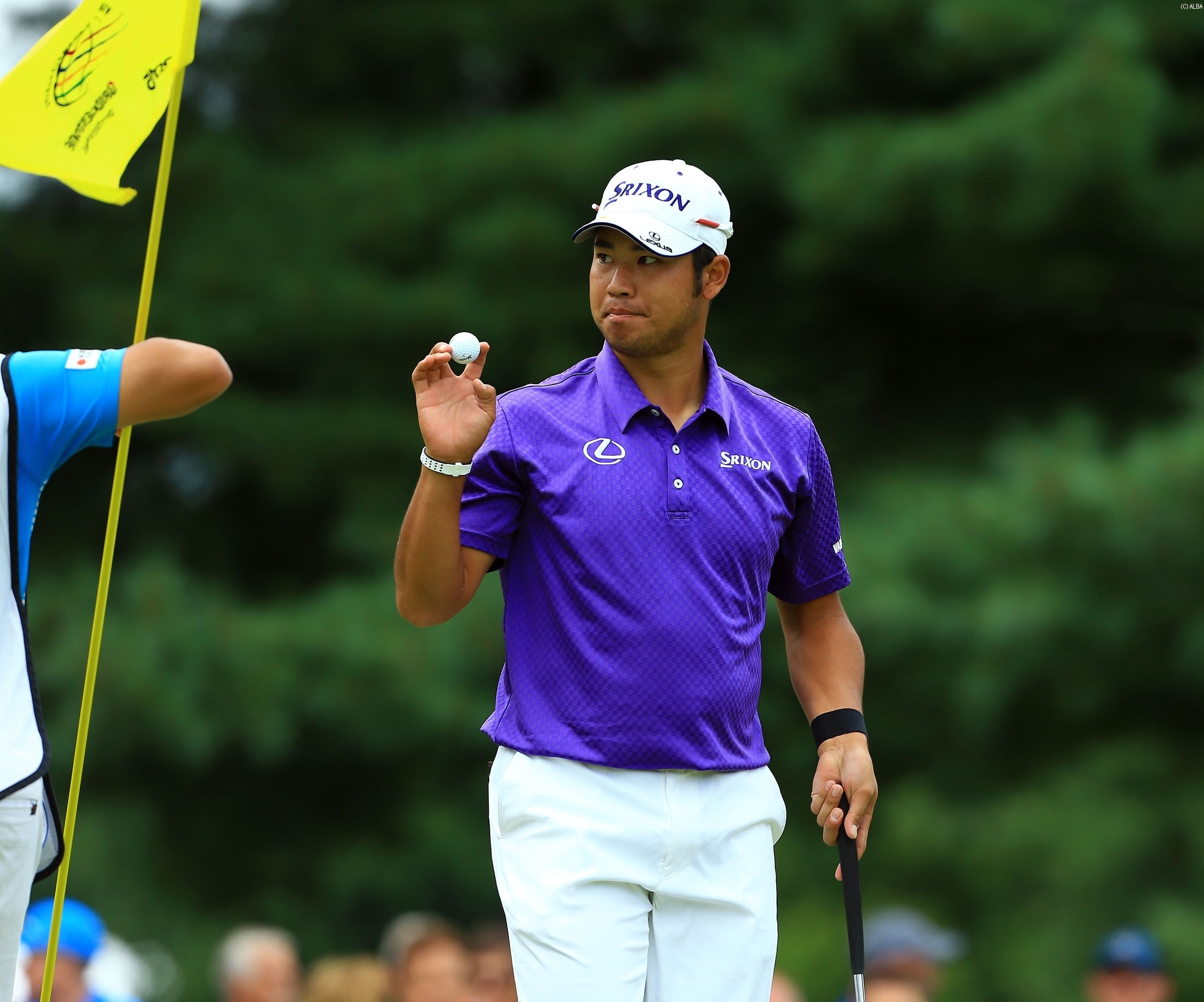 今週最後のメジャーに挑む松山、世界ランクは15位(撮影:福田文平)