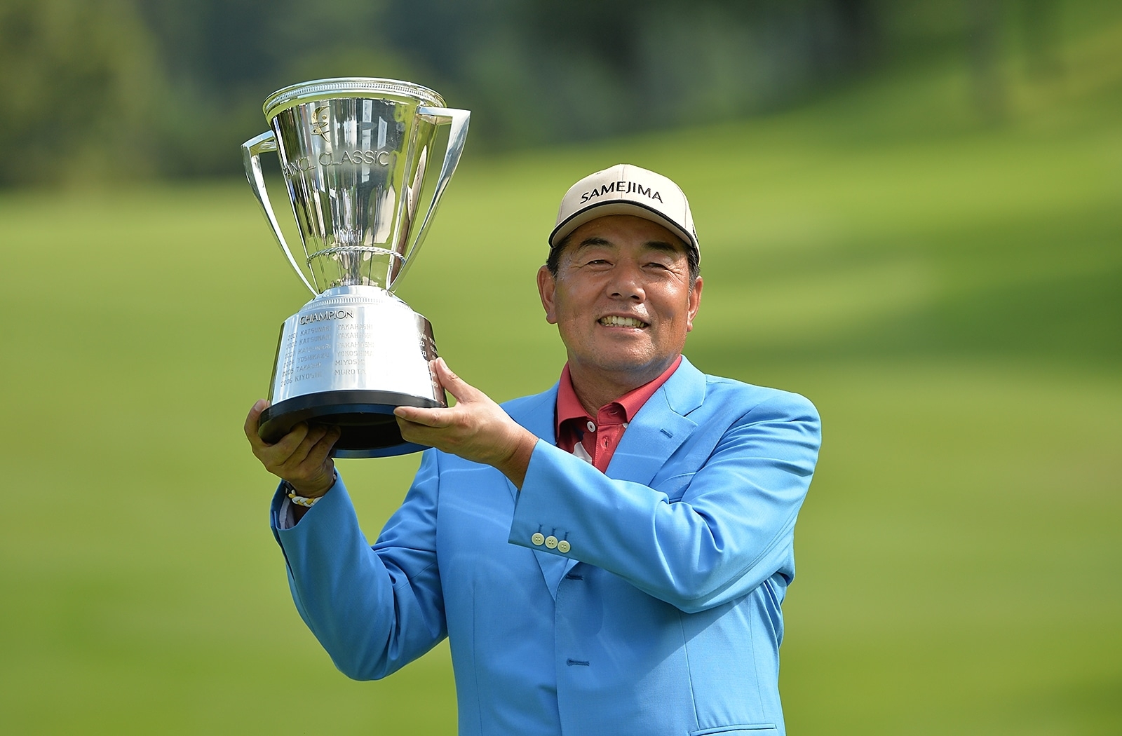 鉄人・室田淳、愛娘の前で貫禄の逃げ切り勝利！（写真提供：PGA）（撮影：ALBA）