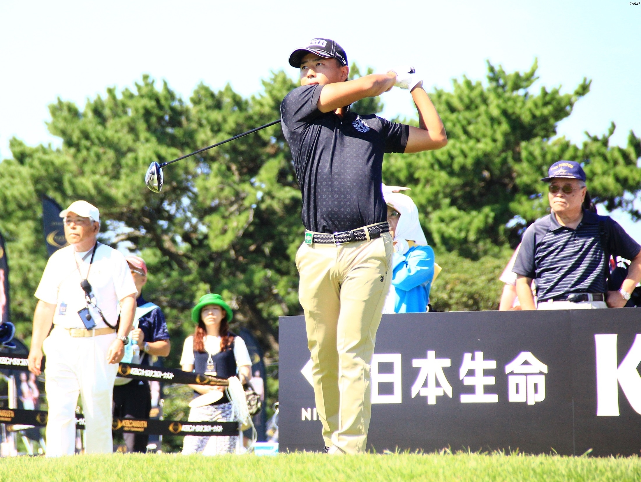 4アンダーに「今日は合格」と振り返った小平（撮影：ALBA）