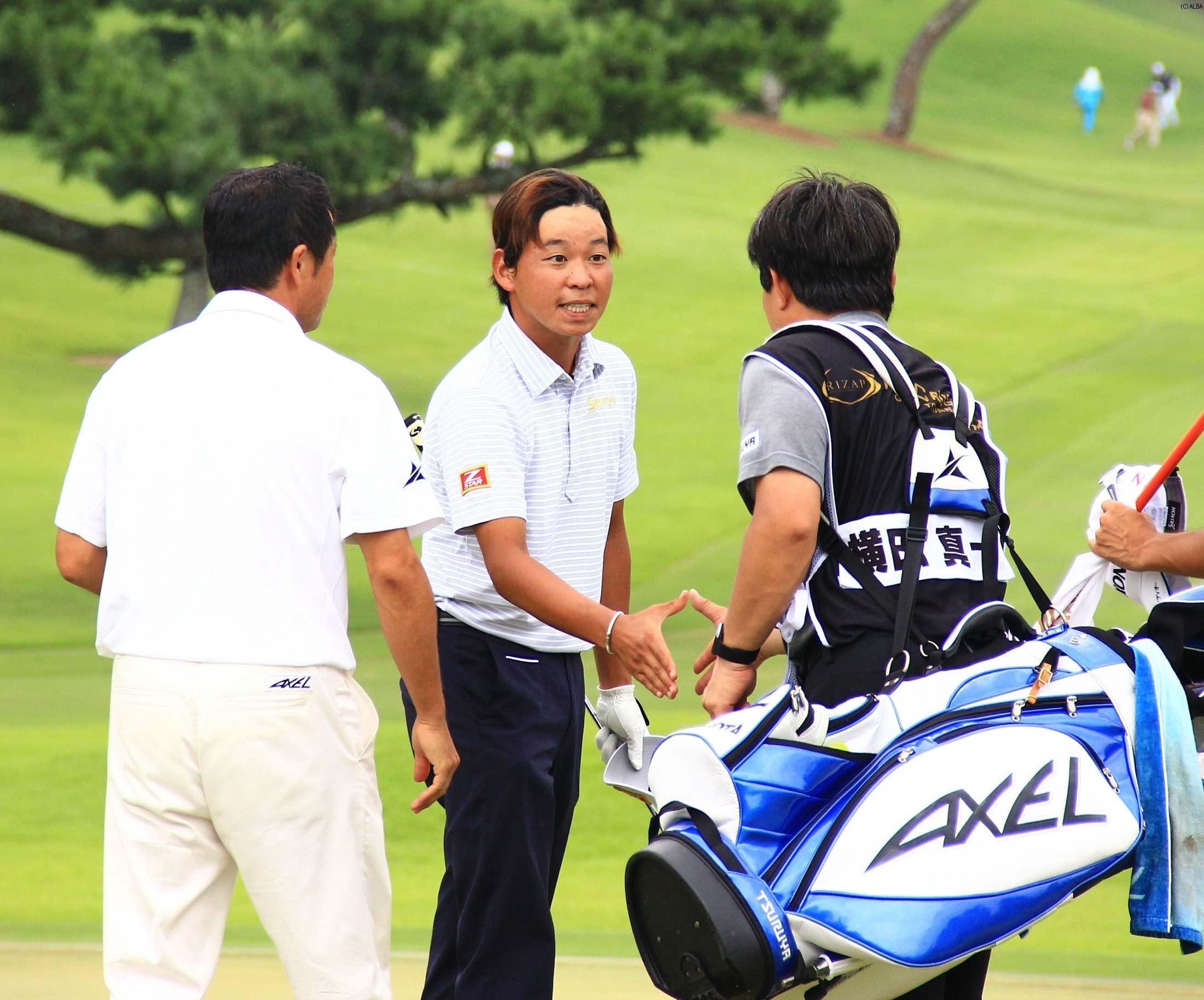 3打差・5位Tの位置から謙虚に優勝を狙う平本（撮影：ALBA）