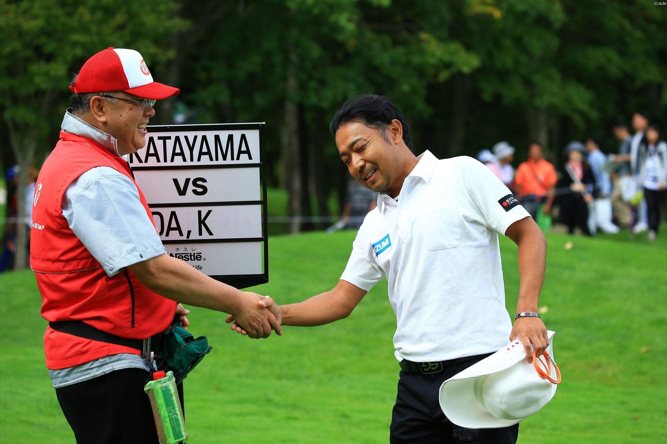 小田との激闘を制し、ホスト片山が準決勝に進出！（撮影：福田文平）