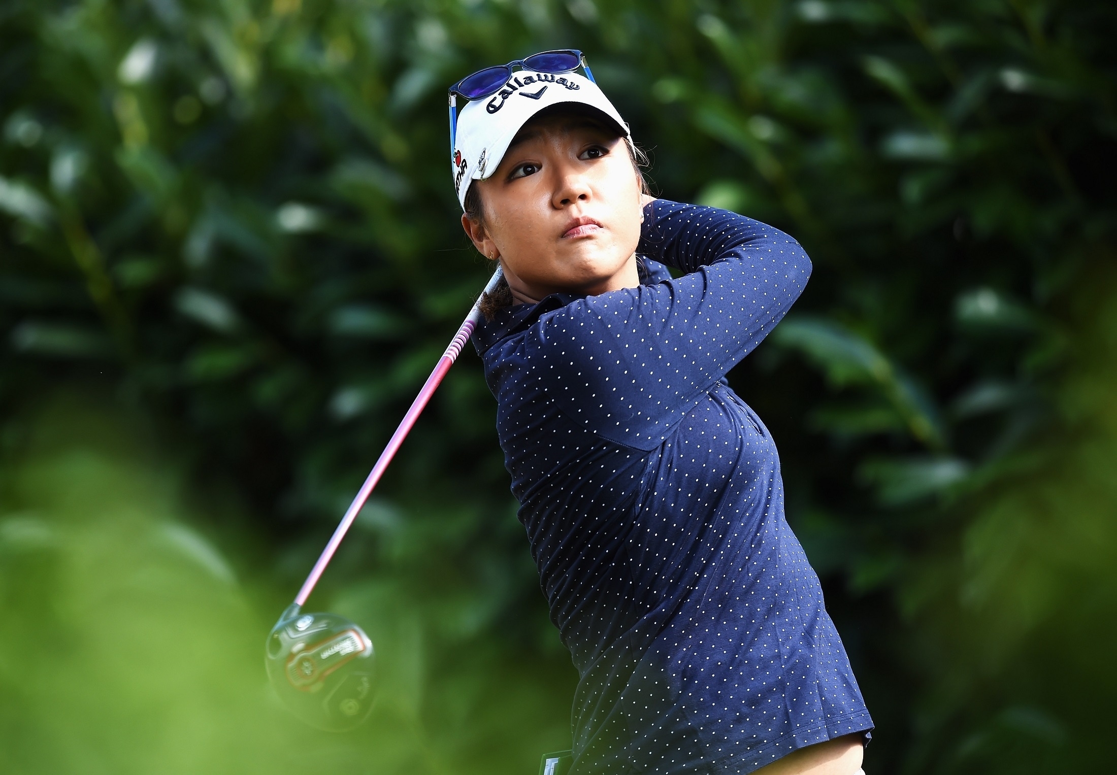 史上最年少メジャー優勝記録を更新したリディア・コ ※写真は2日目 (Photo by Stuart Franklin/Getty Images)