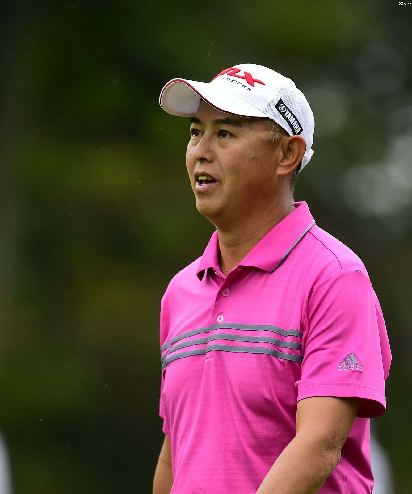 2位浮上の谷口徹、明日の石川遼とのラウンドを心待ちにしている（撮影：上山敬太）