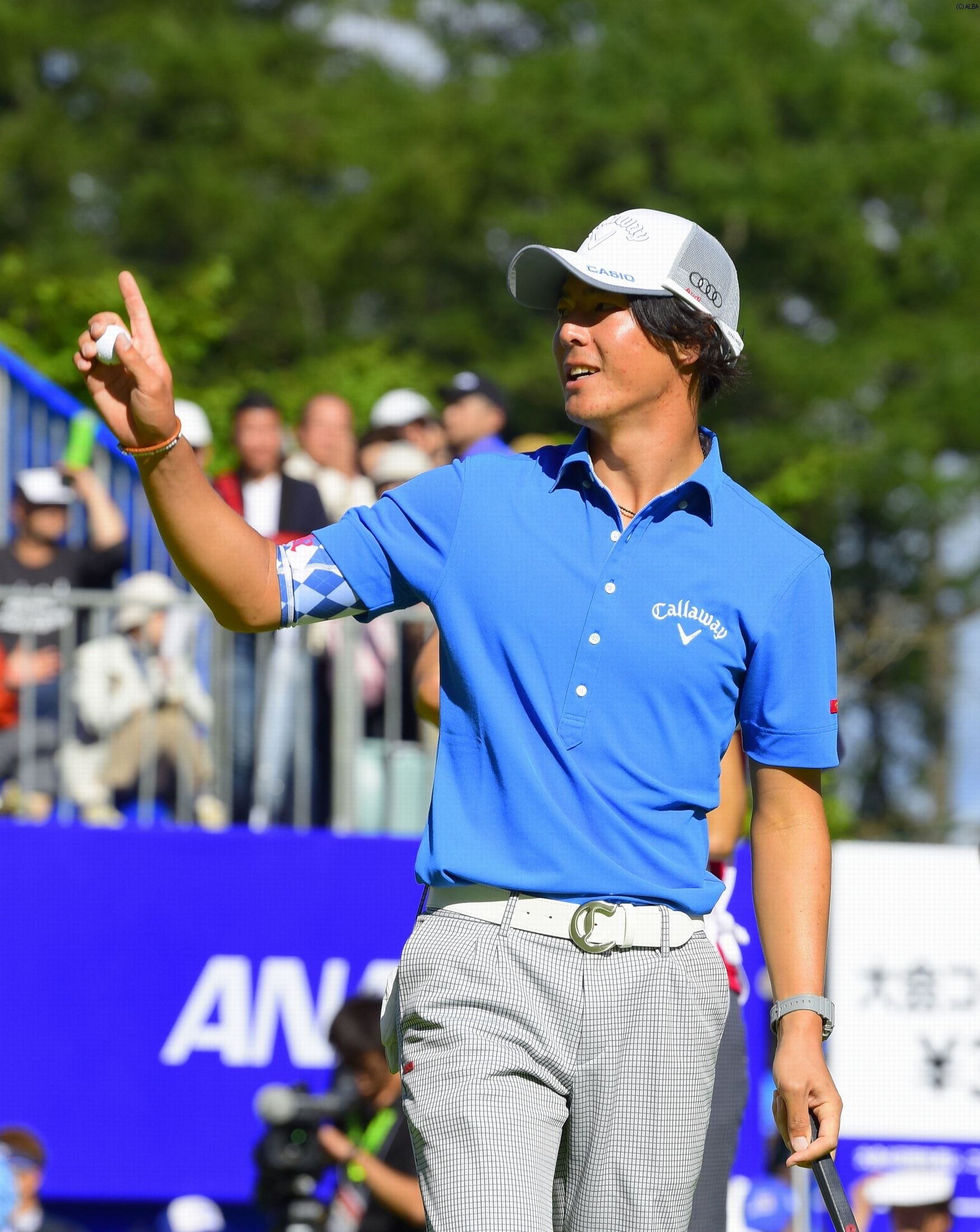 国内ツアー初戦でいきなり結果を出した石川遼(撮影:上山敬太)