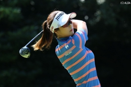 キム・ハヌル、ホステス大会で日本初優勝!(撮影:ALBA)