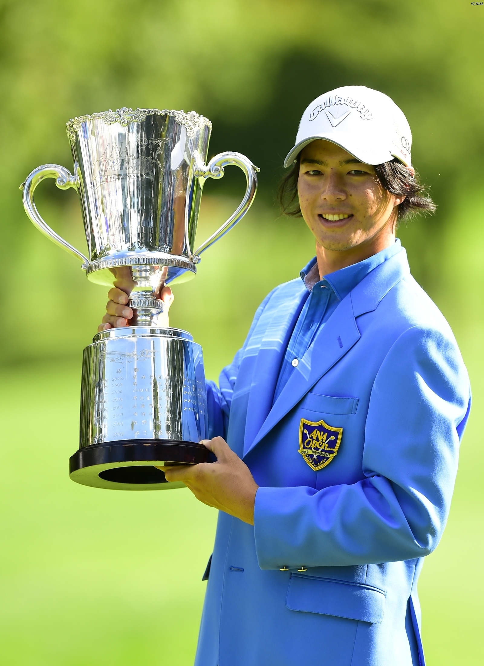 国内ツアー今季初戦でツアー12勝目を挙げた石川遼（撮影：上山敬太）