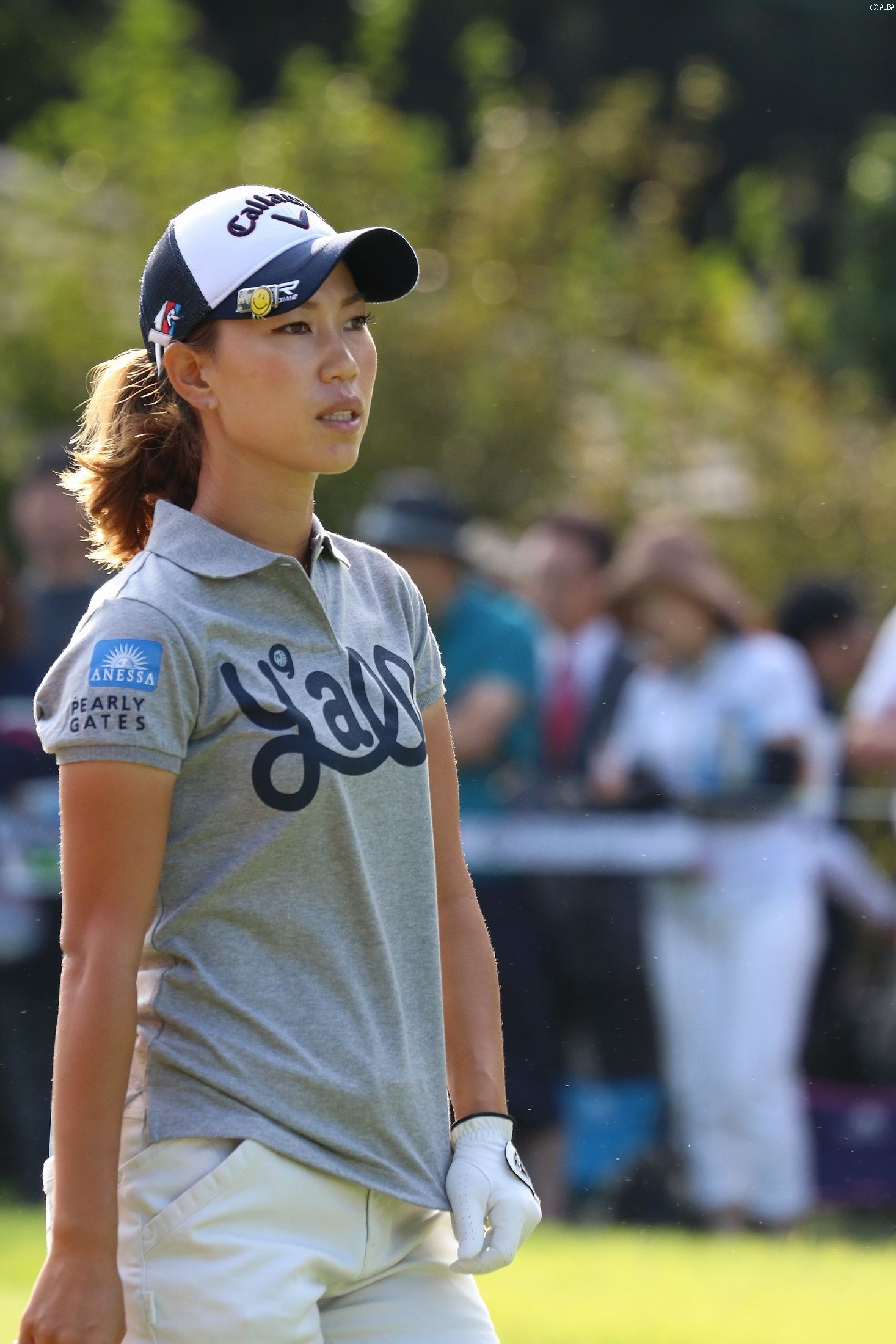 桃子、最終日に6つ伸ばし8位タイでフィニッシュ！（撮影：ALBA）