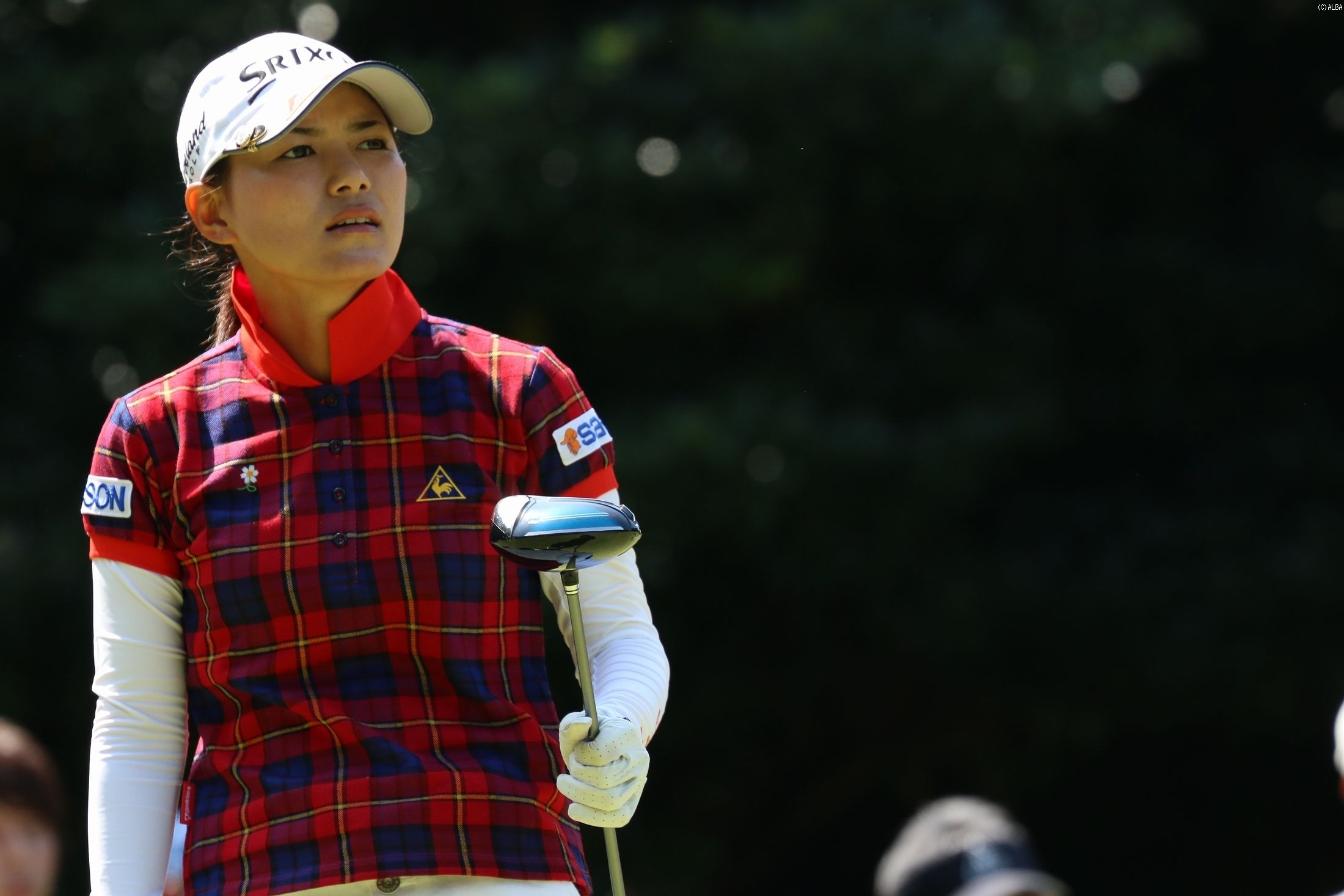横峯さくら、久々の国内ツアーで最終日追い上げ、4位Tでフィニッシュ（撮影：ALBA）