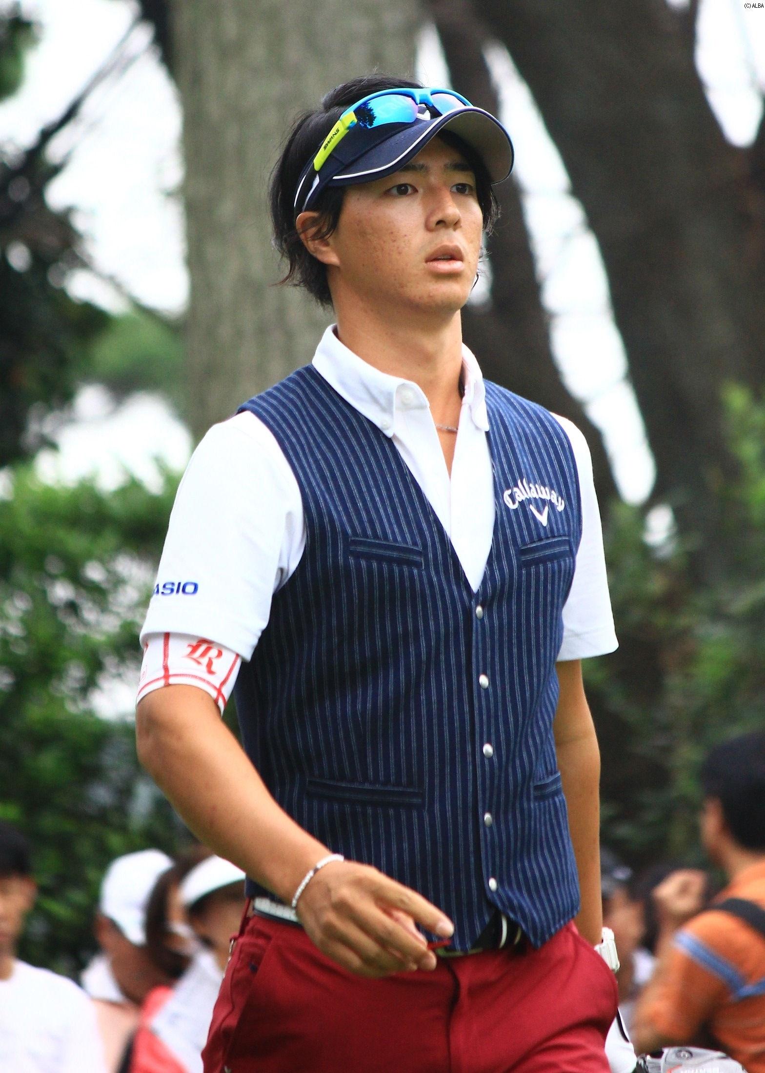 2週連続優勝を狙う石川遼（撮影：ALBA）
