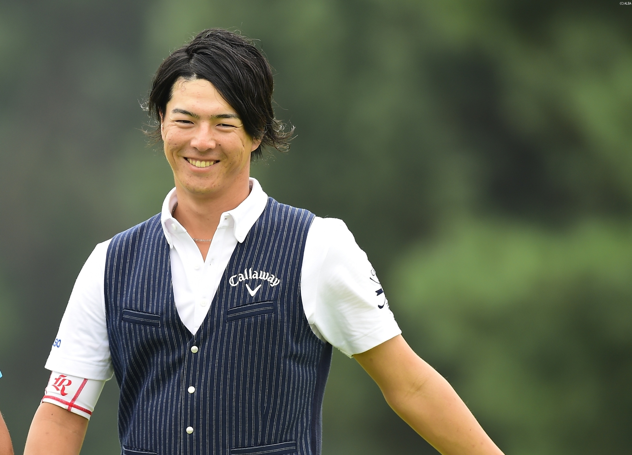 2週連続Vを狙う石川はまずまずの位置につけた（撮影：上山敬太）