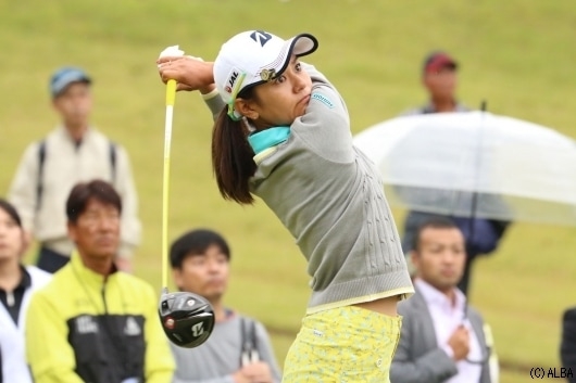 宮里藍は「サントリーレディス」以来の国内参戦！（撮影：ALBA）