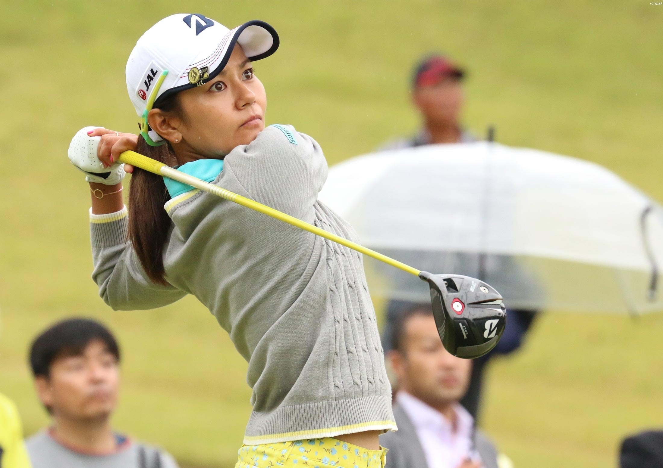 苦しい初日となった宮里、この日は5オーバーでラウンド（撮影：ALBA）