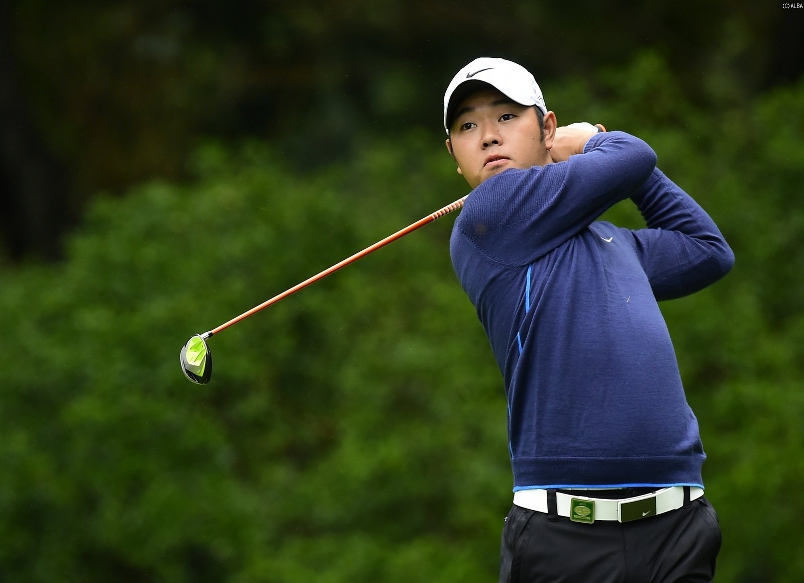 今季はショットのリズム改善にも着手中 薗田が上位で決勝へ(撮影:上山敬太)