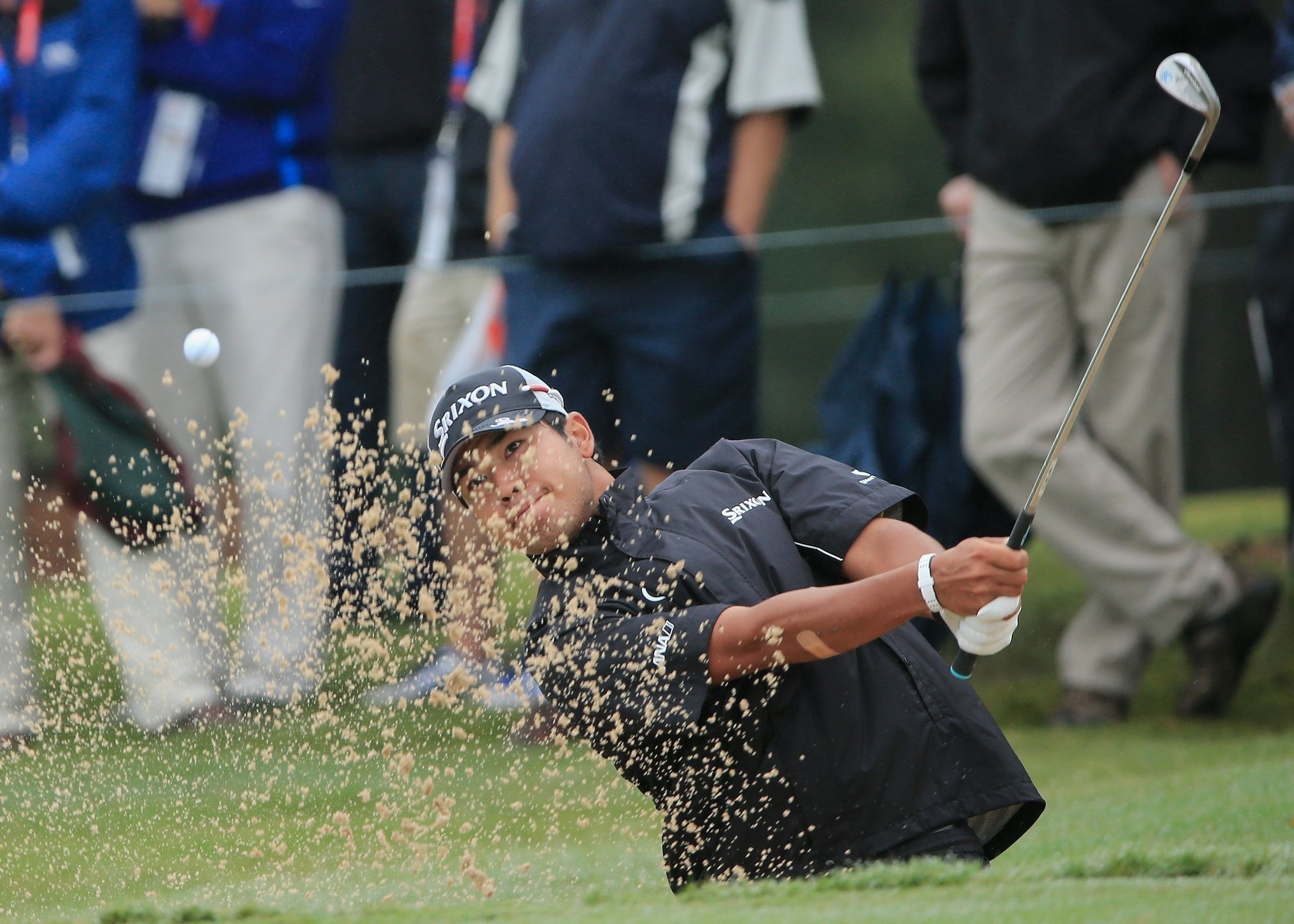 スコアを落として2日目を終えた松山英樹(Photo by Sam GreenwoodGetty Images)