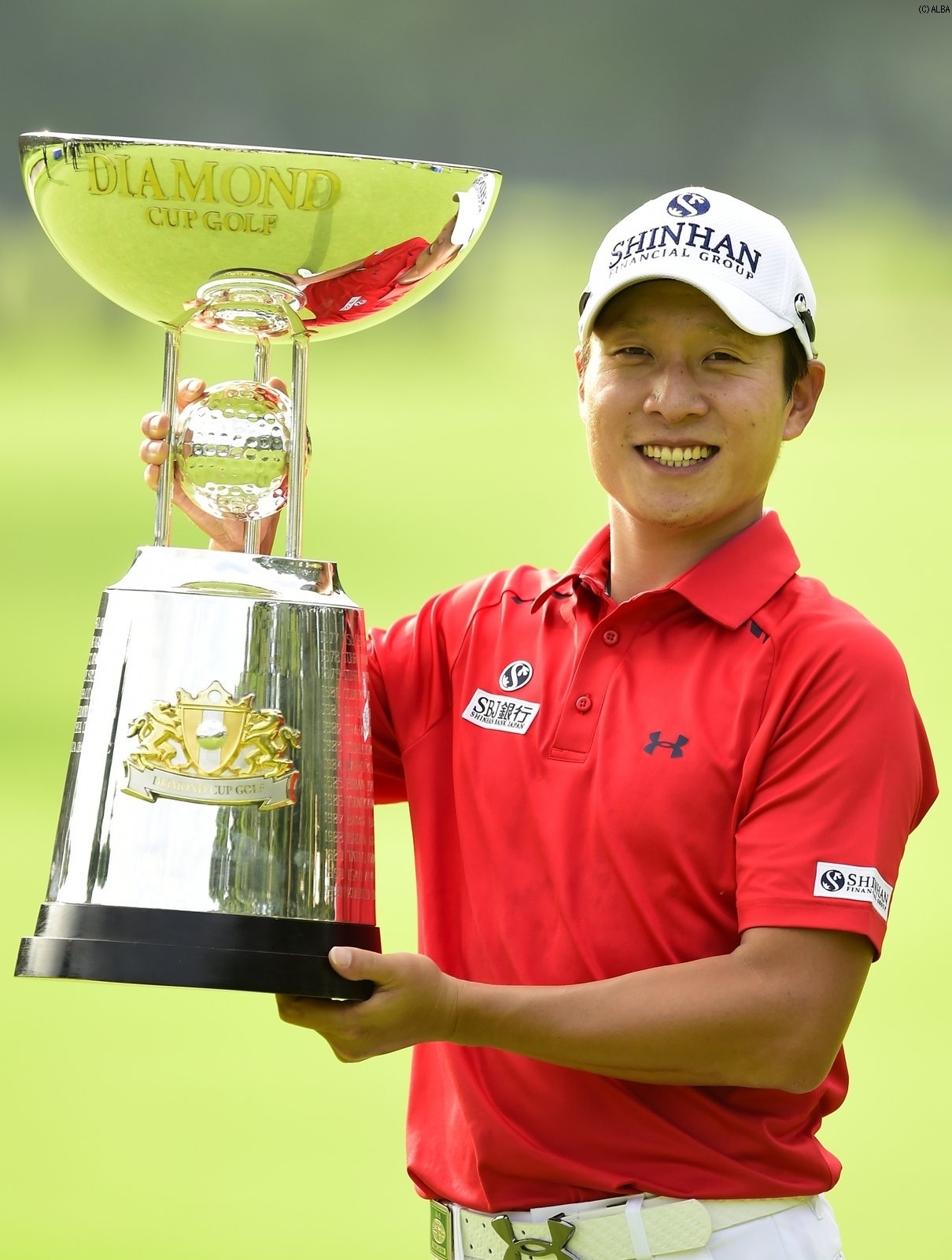 強いキョンテ！これで今季4勝目、このまま2度目の賞金王に突っ走るのか（撮影：上山敬太）