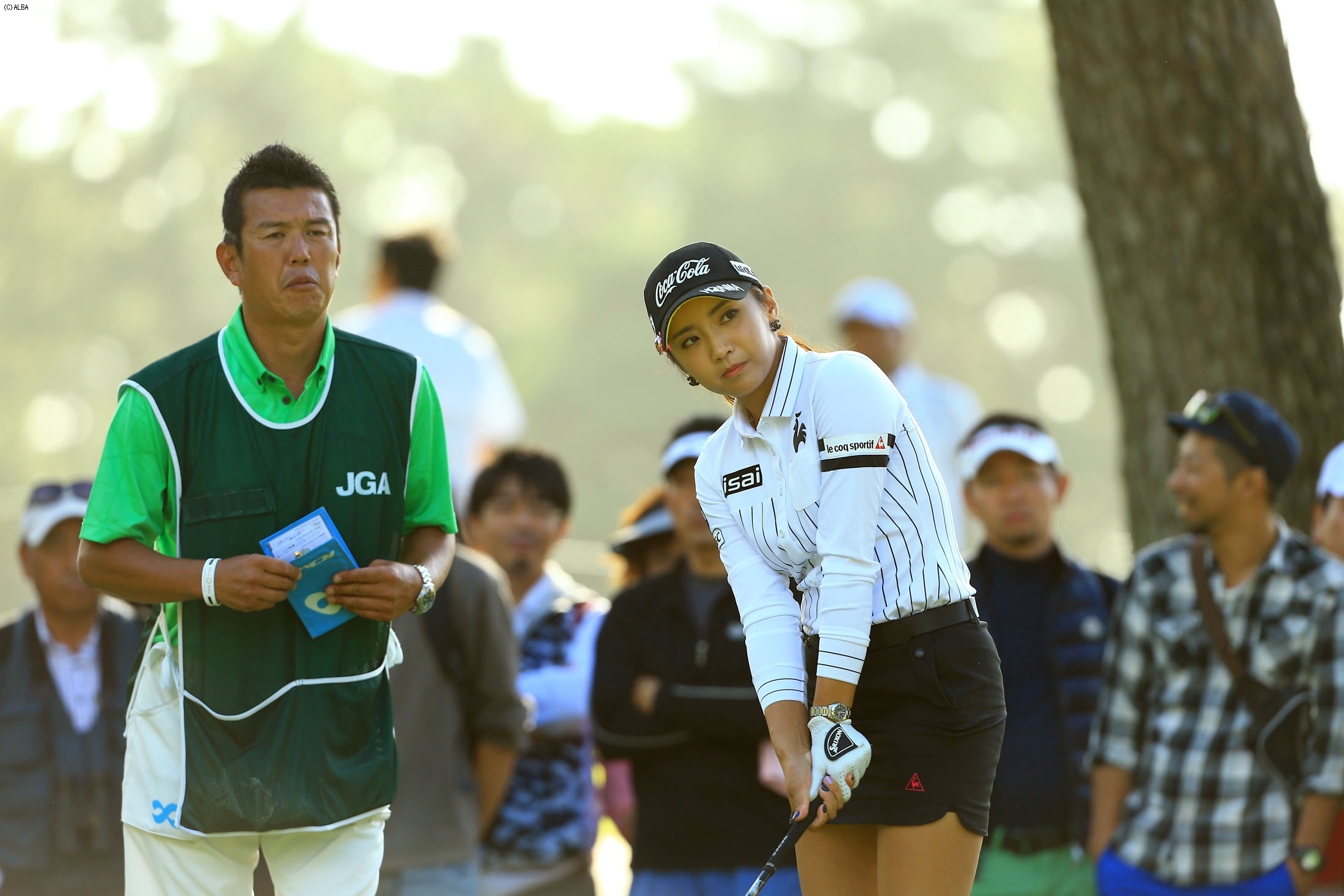 今大会で優勝すれば年間獲得賞金の最多記録を達成するイ・ボミ（撮影：福田文平）