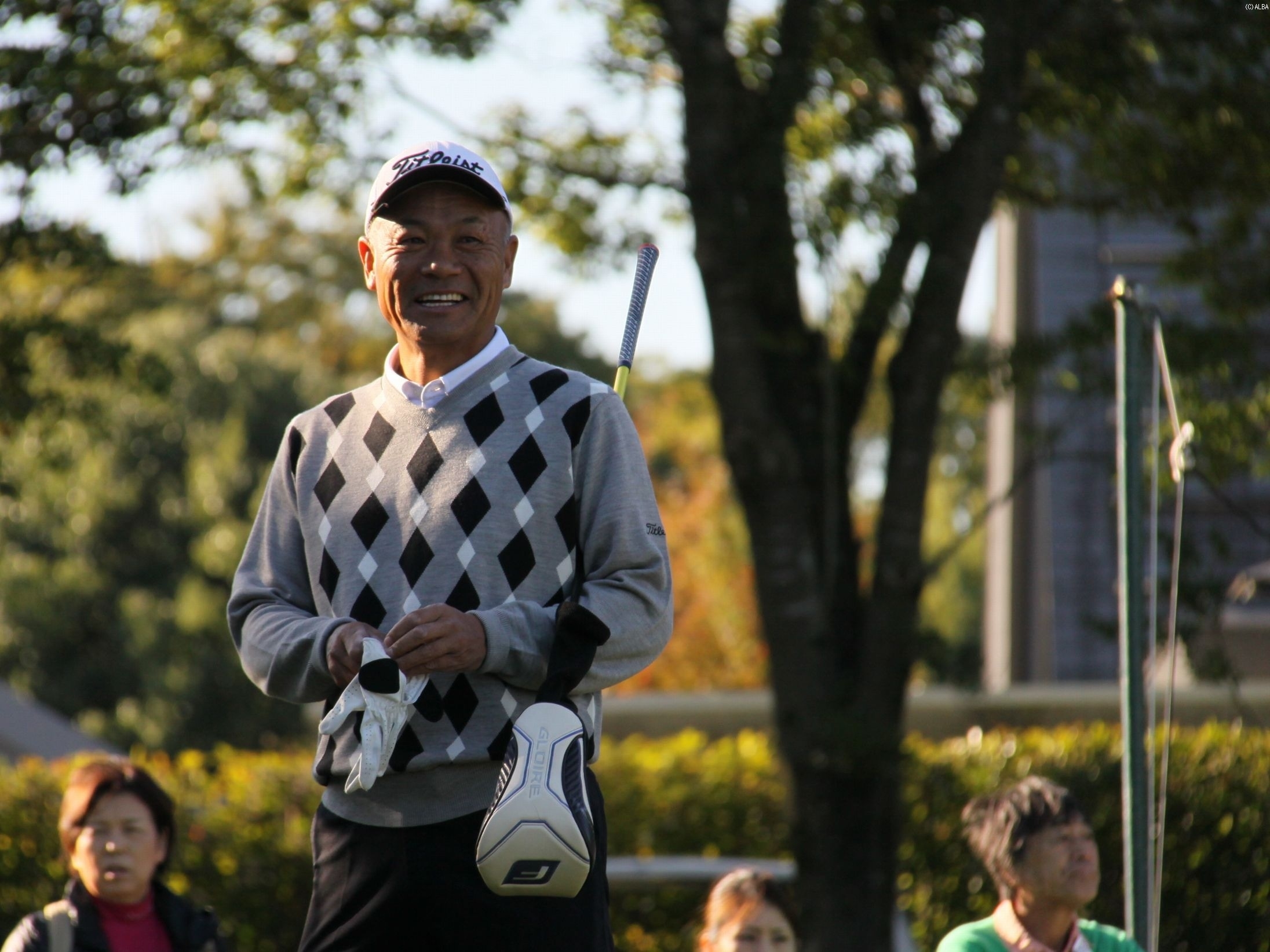 勝率5割男がメジャーでも首位スタート（撮影：ALBA）