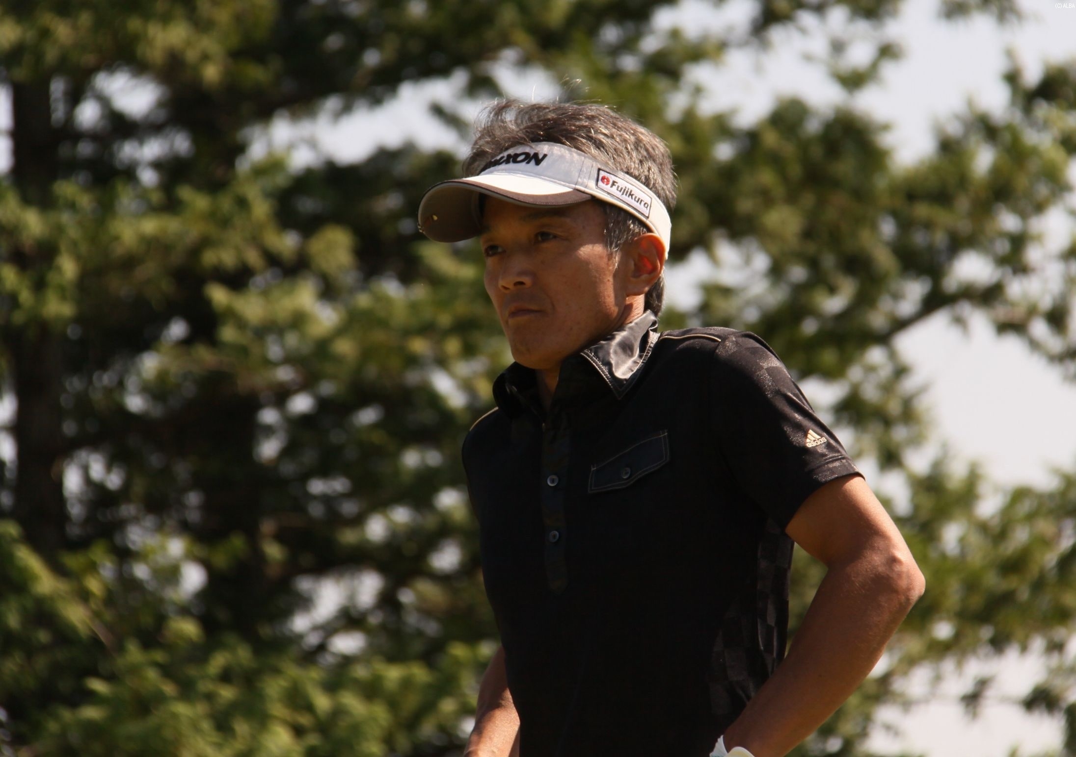 白髪が似合うナイスミドル 大山健が2位で決勝へ（撮影：ALBA）