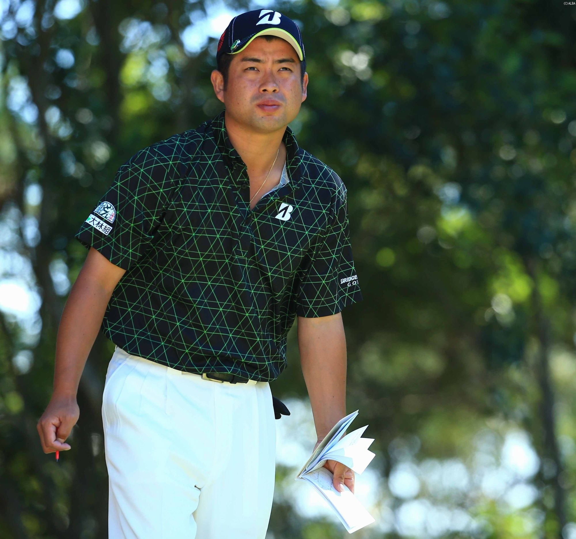 池田勇太、3打差3位の好位置で大会を折り返した！（撮影：米山聡明）