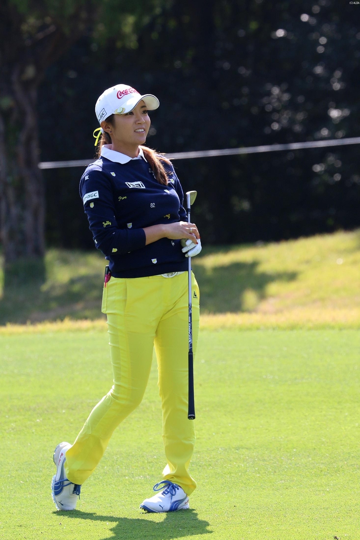 ボミ、ホステス大会で狙うは今季6勝目！（撮影：ALBA）