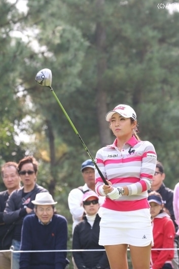 ボミ、初日前半は上々の滑り出し（撮影：ALBA）