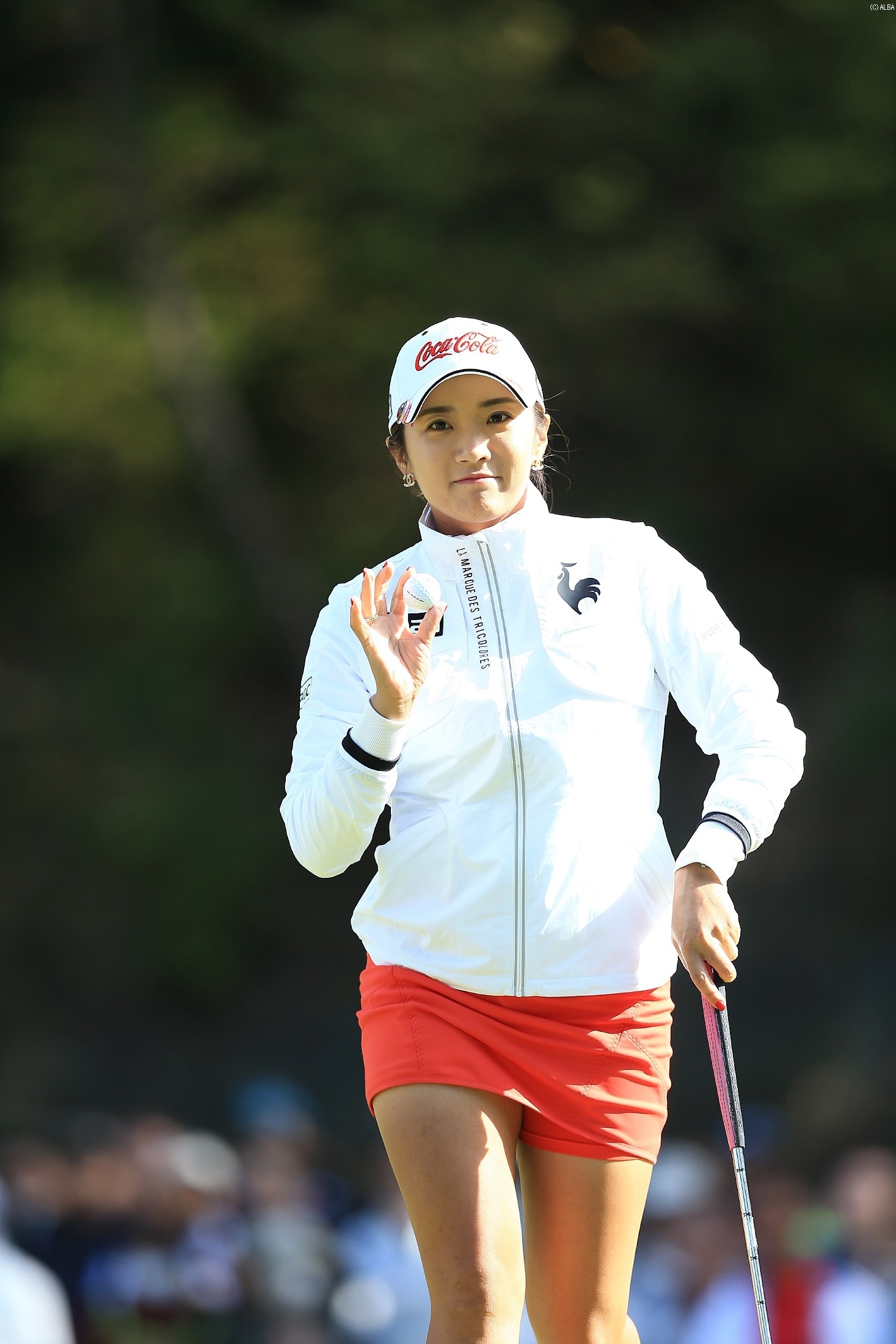 大事なホステス大会で3位フィニッシュ 賞金女王へさらに一歩近づいた（撮影：岩本芳弘）