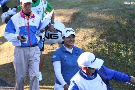 1打差2位につける鈴木愛！（撮影：ALBA）