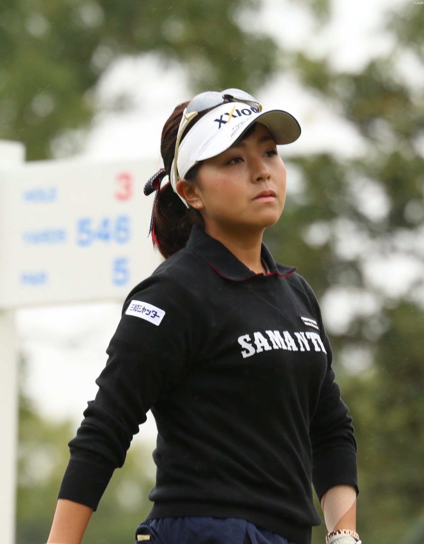 逆転初優勝を狙う青木瀬令奈！首位と2打差で最終日へ（撮影：ALBA）