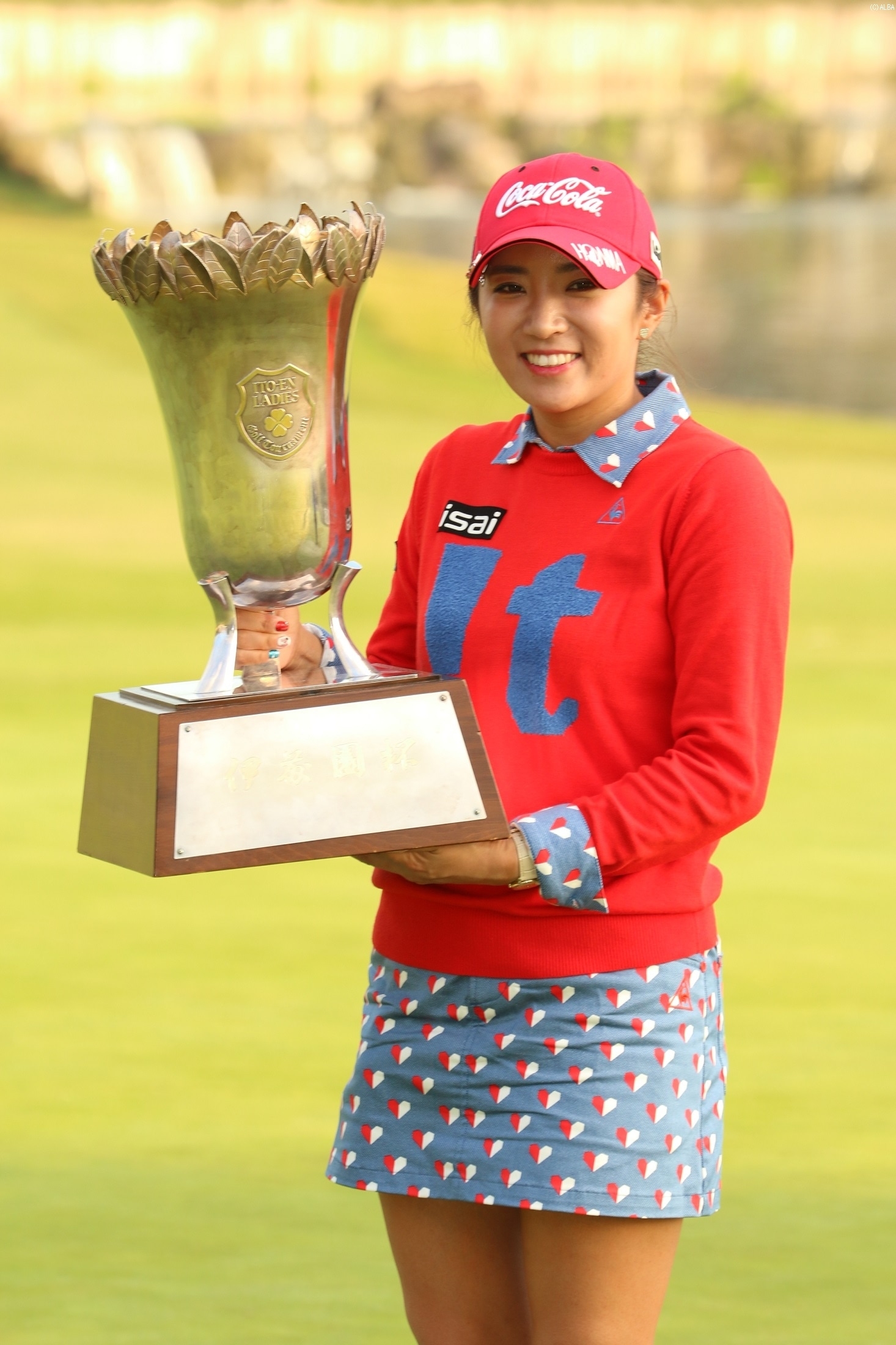 年間6勝目で賞金女王を確定させたイ・ボミ！（撮影：ALBA）