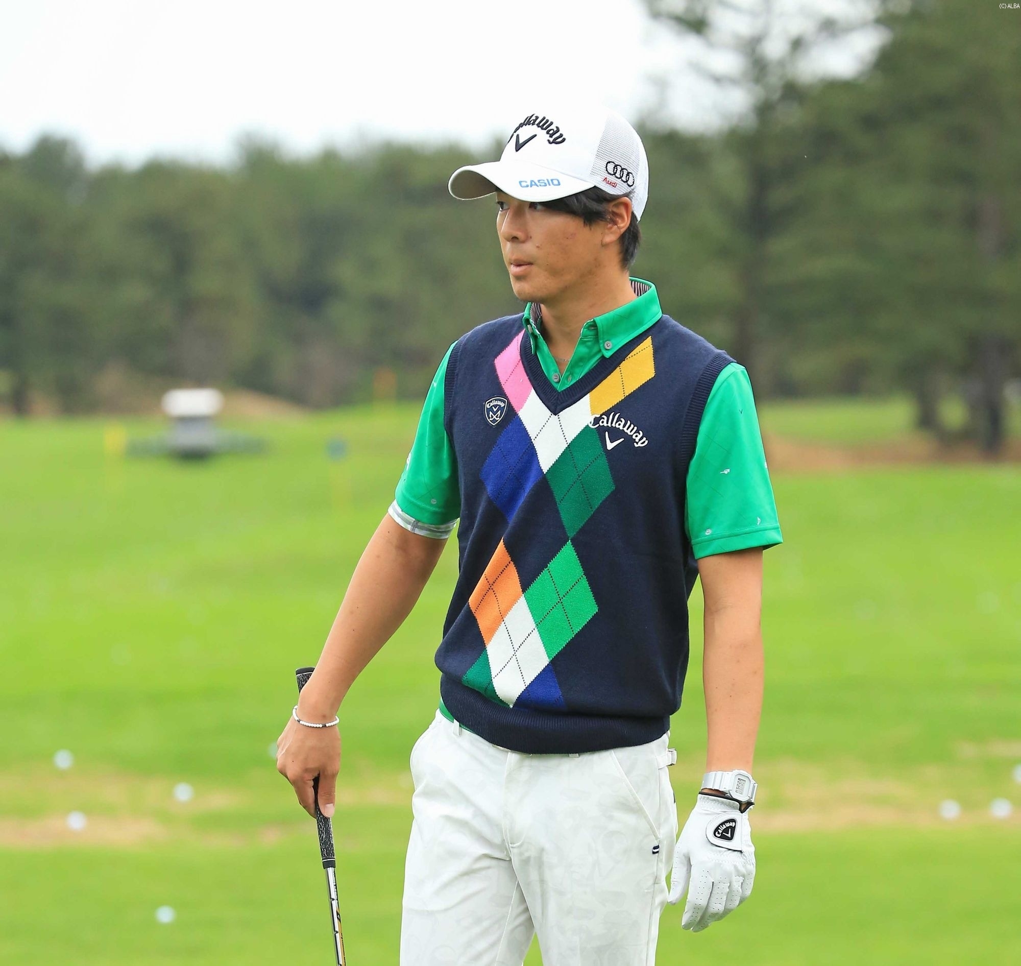 上手く調整ができ、仕上がりに自信を見せる石川遼（撮影：米山聡明）