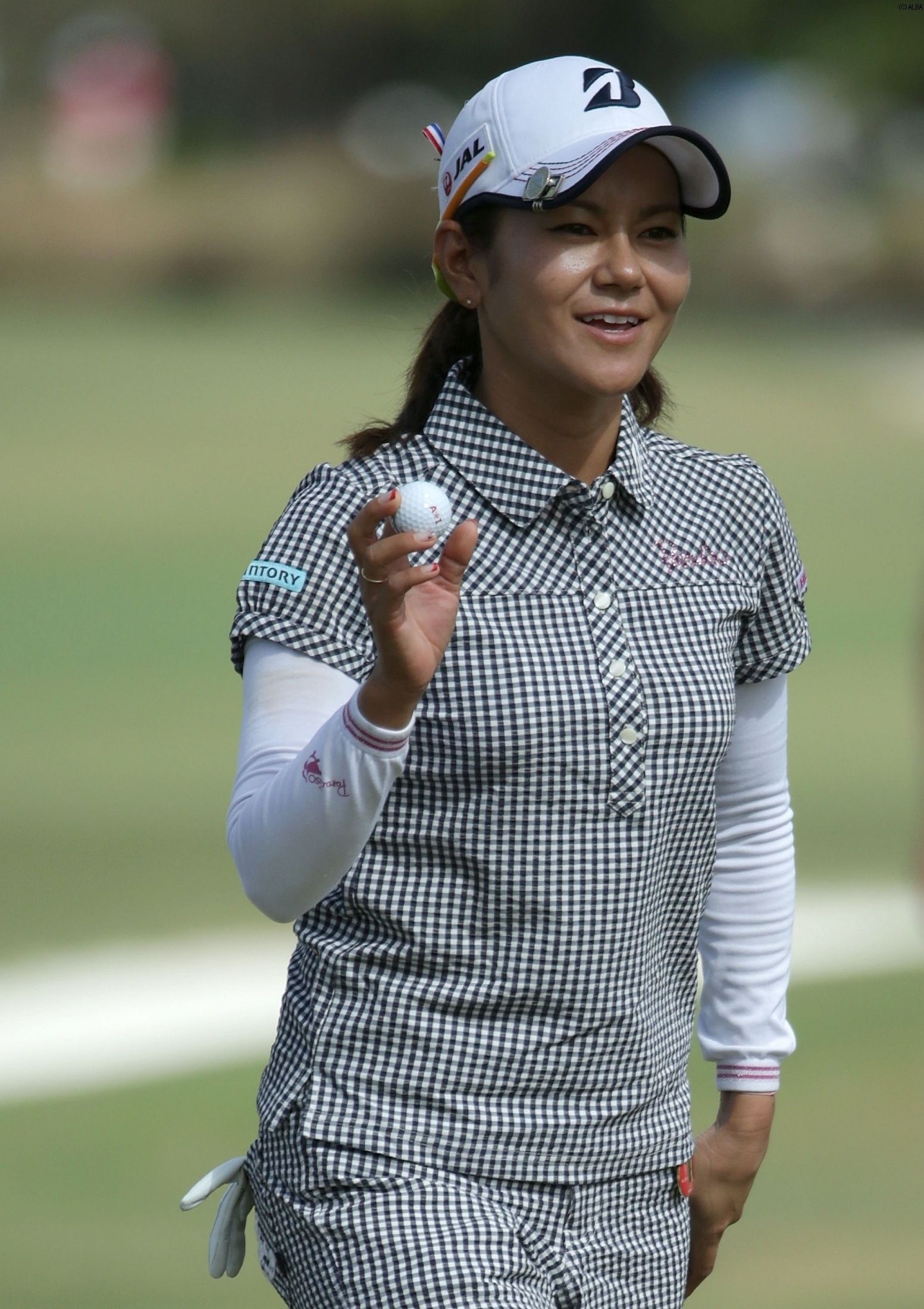 5月以来の60台で8位Tに浮上した宮里藍（Photo by Jeff GrossGetty Images）