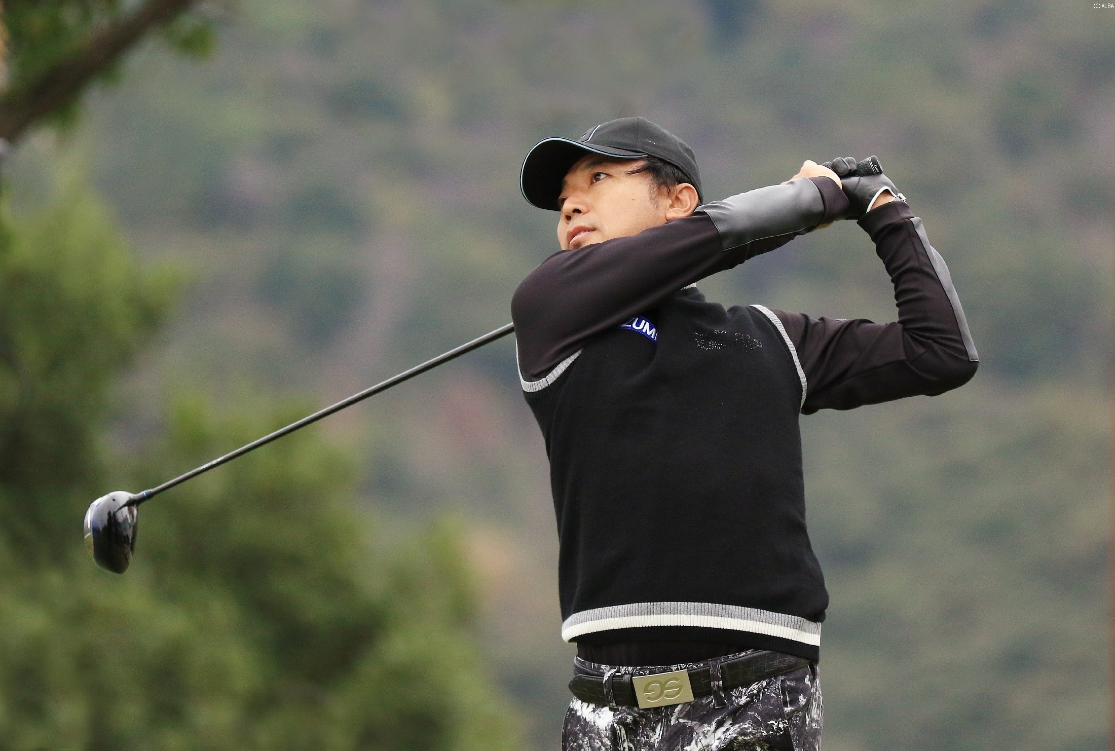 後半戦好調の片山晋呉！30勝目なるか（撮影：ALBA）