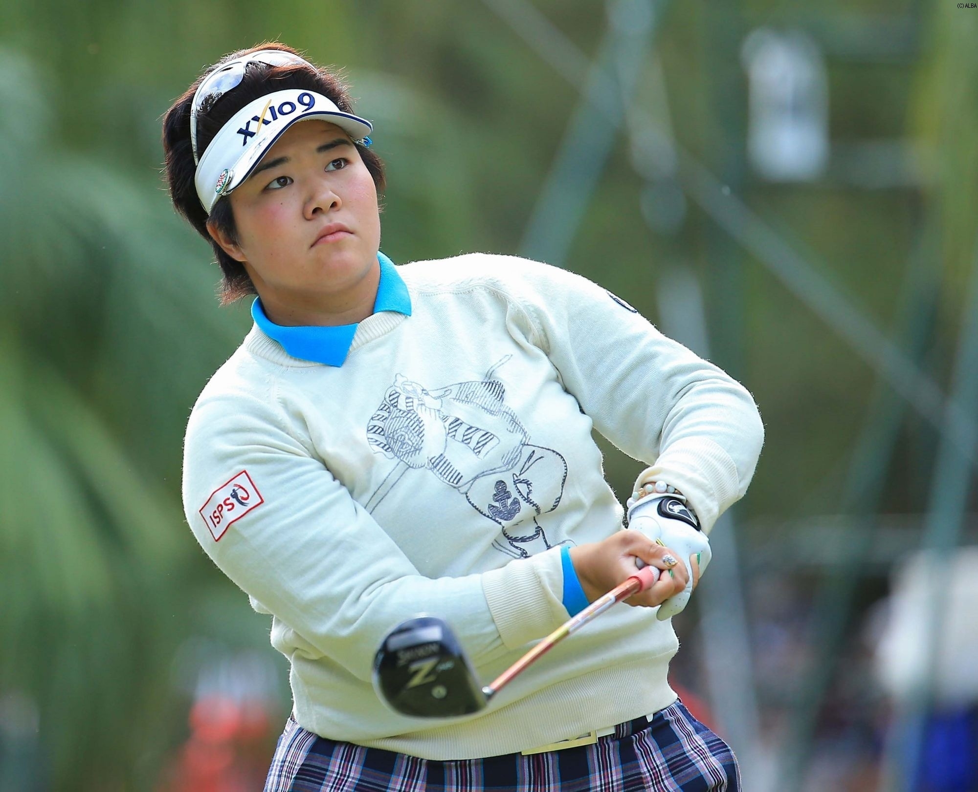 耐え凌ぎ、3位に浮上した酒井美紀！（撮影：米山聡明）