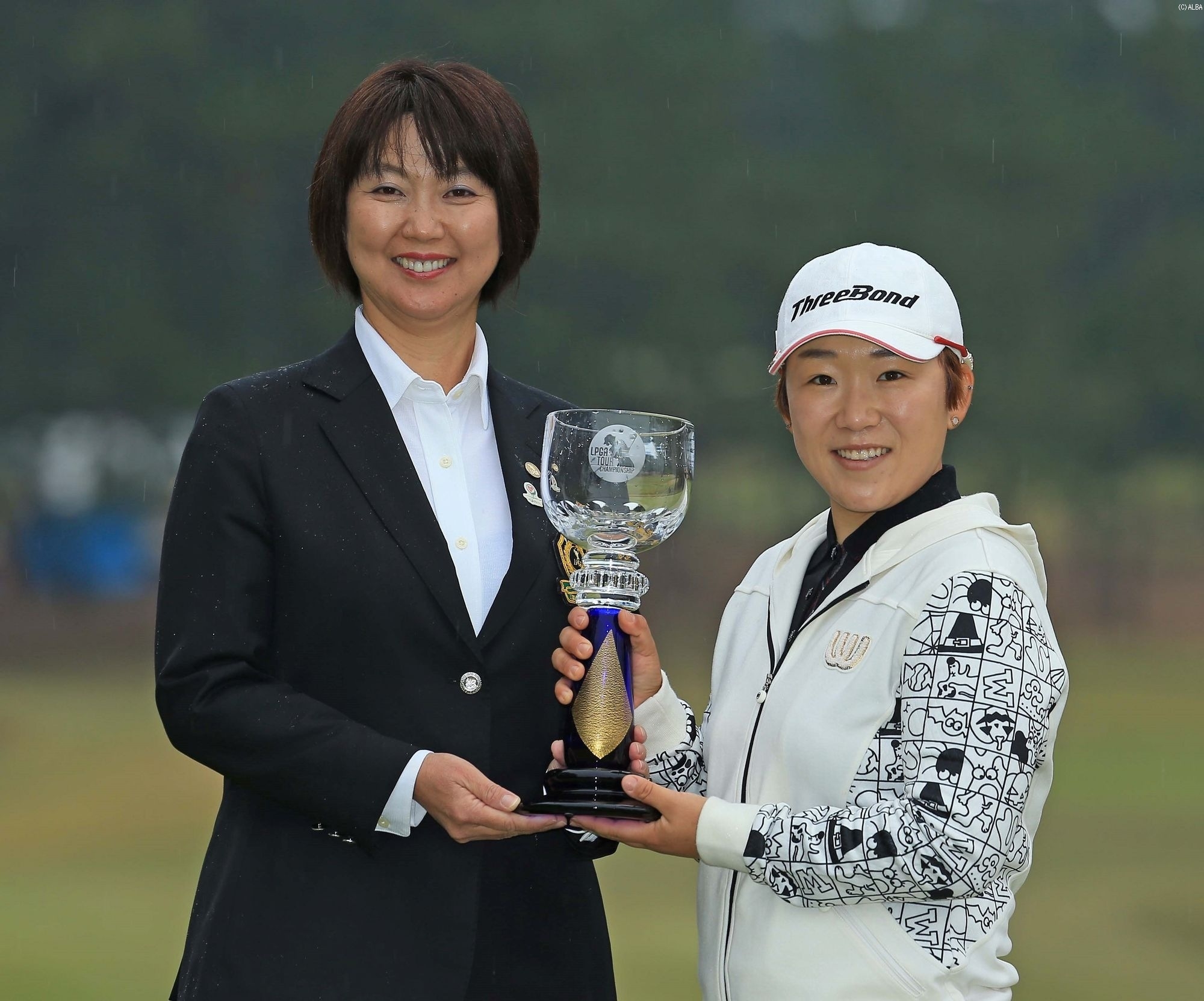 6打差の圧勝で最終戦を制した申ジエ！（撮影：ALBA）