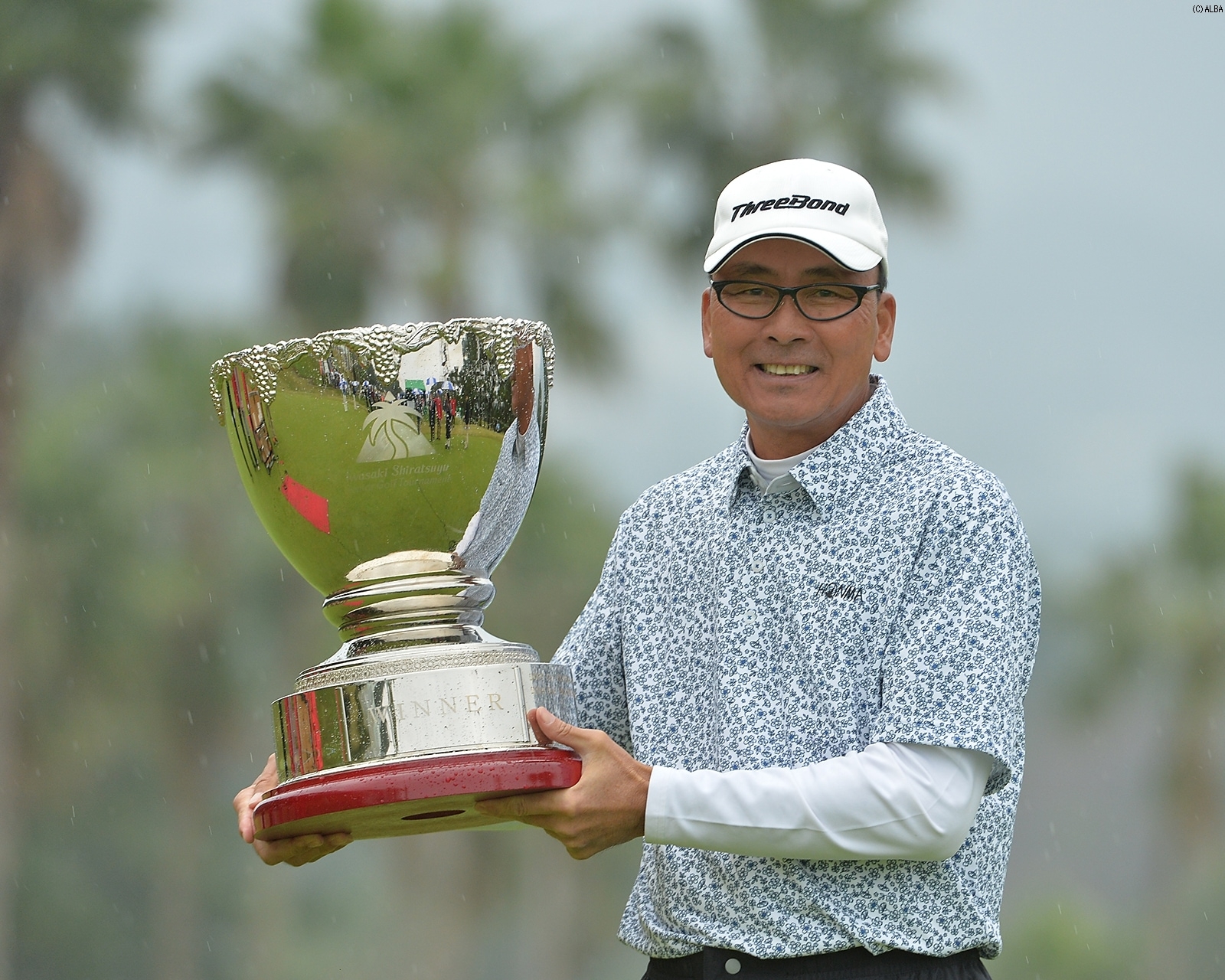 シニア初優勝を果たした陳志忠（写真提供：PGA）
