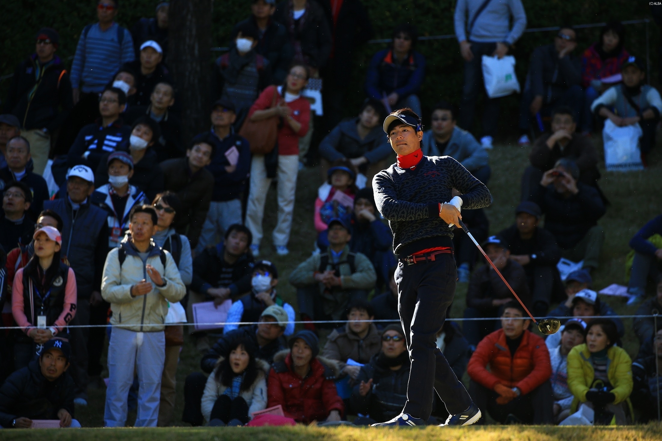石川遼、3打差のリードでメジャー初制覇に王手！（撮影：福田文平）