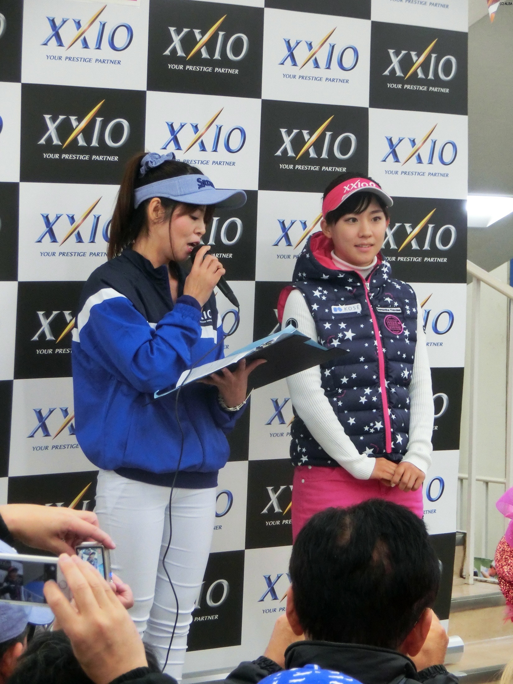 都内の量販店でイベントを行った香妻琴乃（撮影：ALBA）