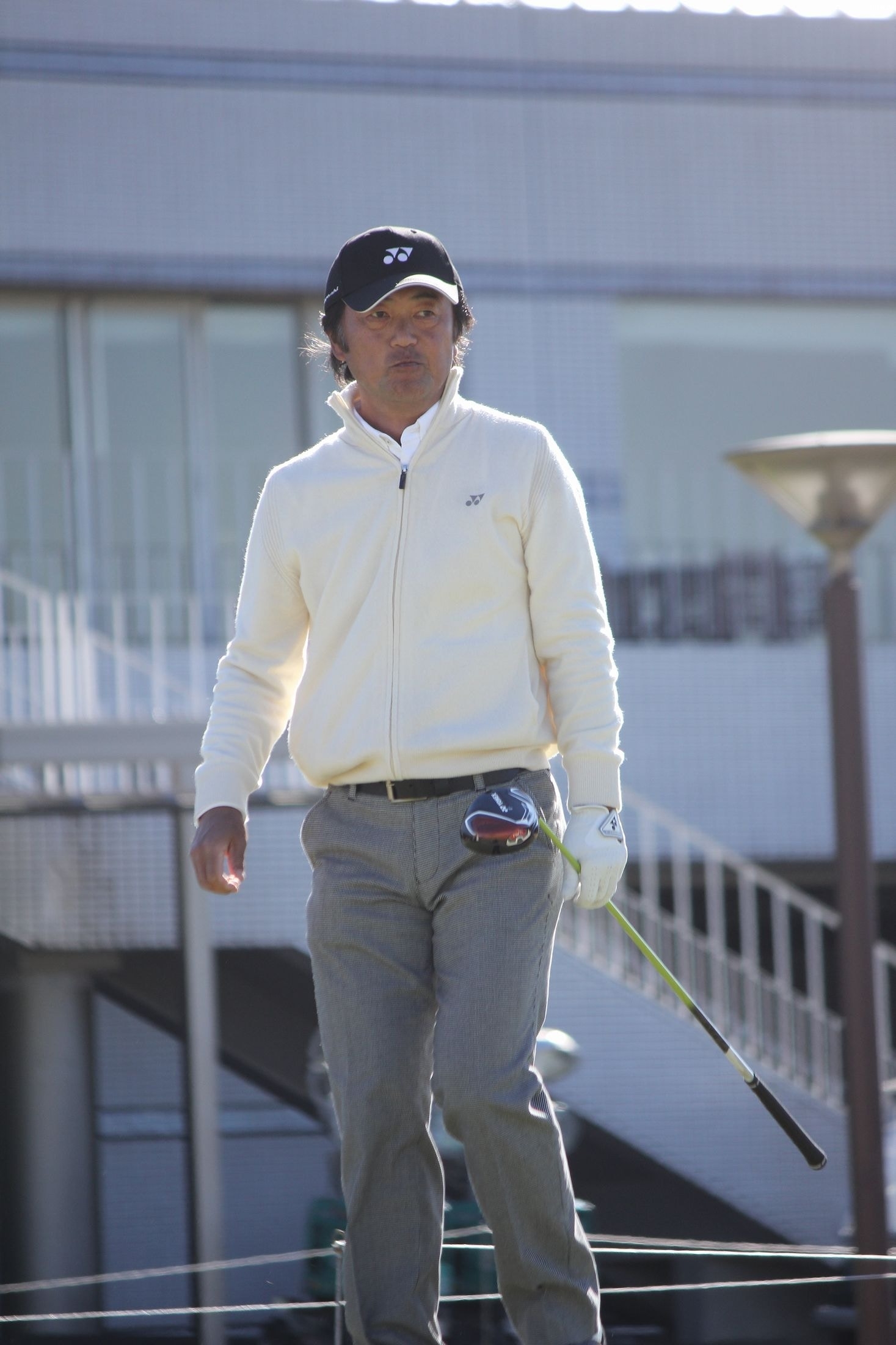 出場選手中最年長の米山が11位タイで最終日へ(撮影:ALBA)
