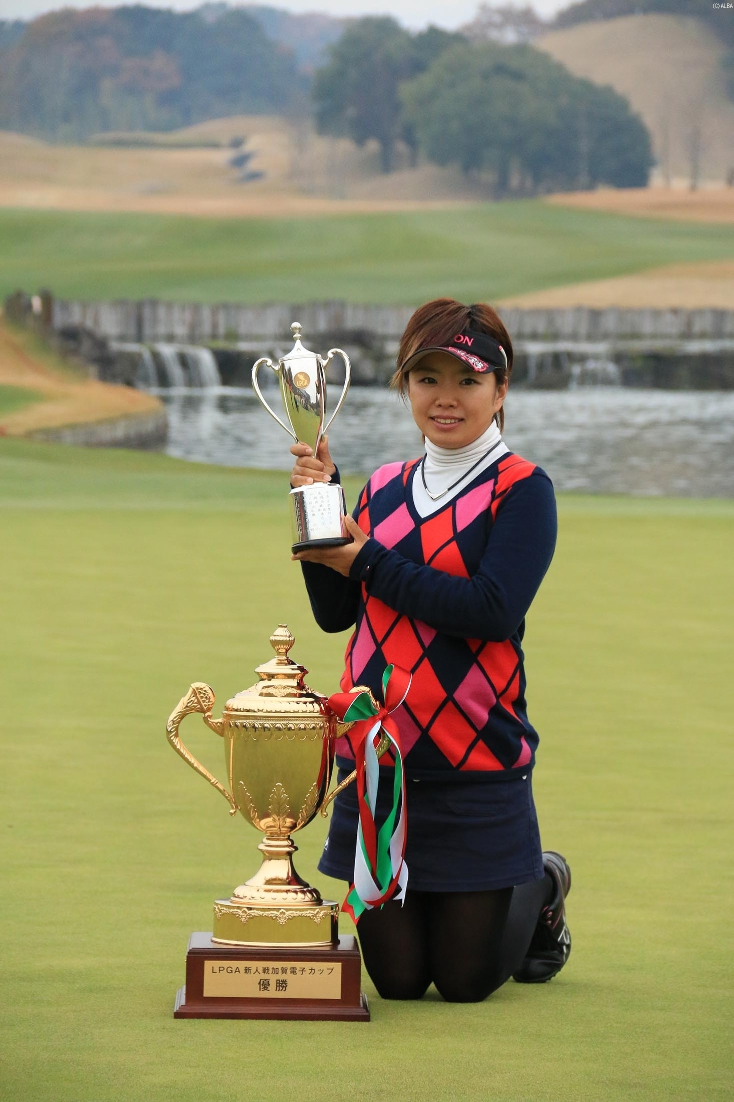 新人戦を制した篠原真里亜（撮影：ALBA）