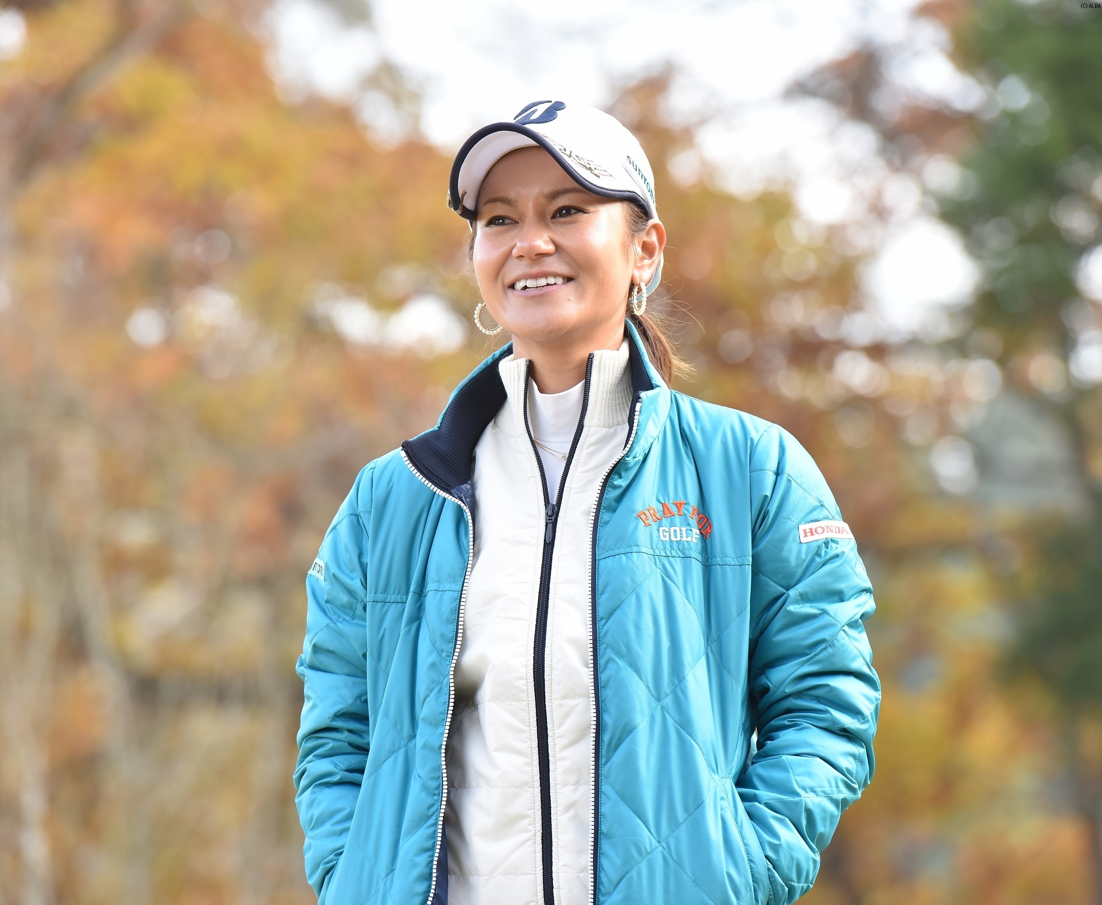 ブリヂストンゴルフのイベントに参加しファンと交流を図った宮里藍（撮影・山代厚男）（撮影：ALBA）
