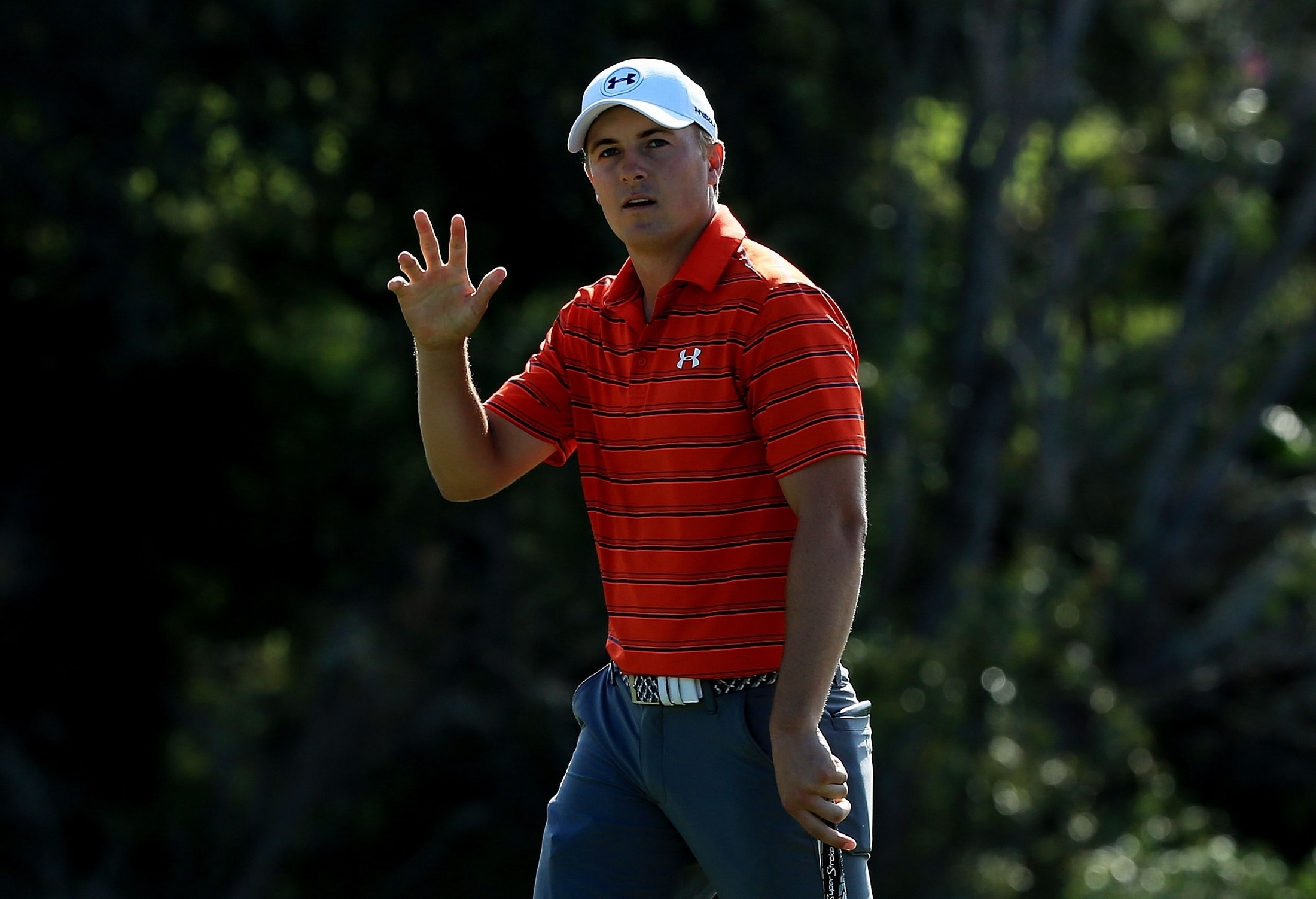 ジョーダン・スピース、シーズン初優勝に王手！ (Photo by Sam Greenwood/Getty Images)