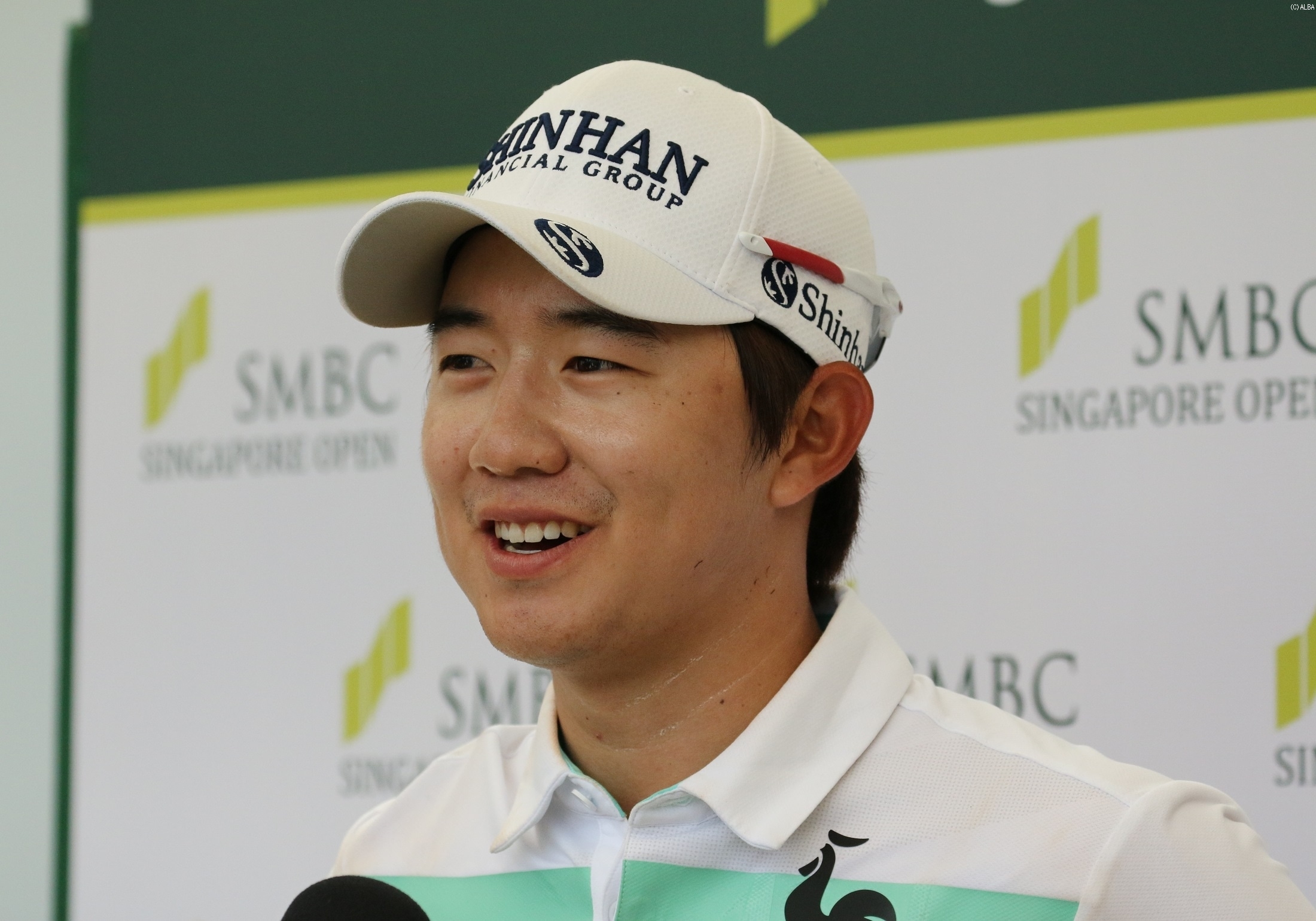 愛くるしい笑顔が魅力のソンハン、優勝したら人気に火がつきそう！（撮影：ALBA）