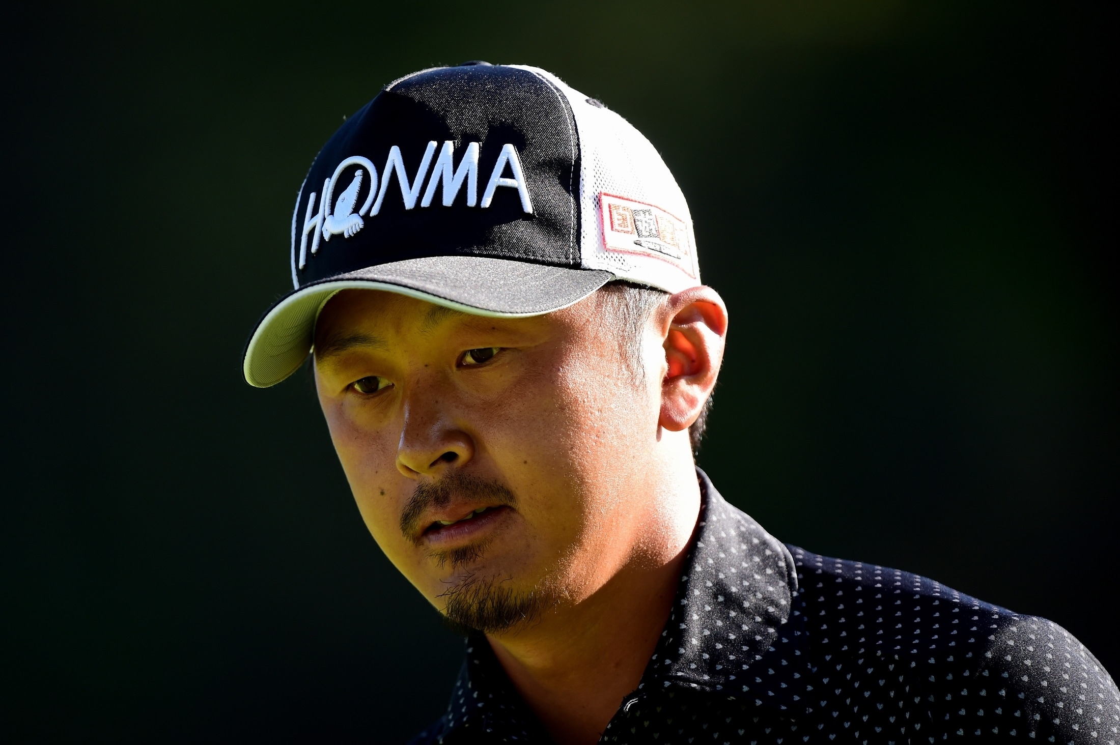 ショット、パットともに低迷、初日は苦しいラウンドに (Photo by Harry How/Getty Images)