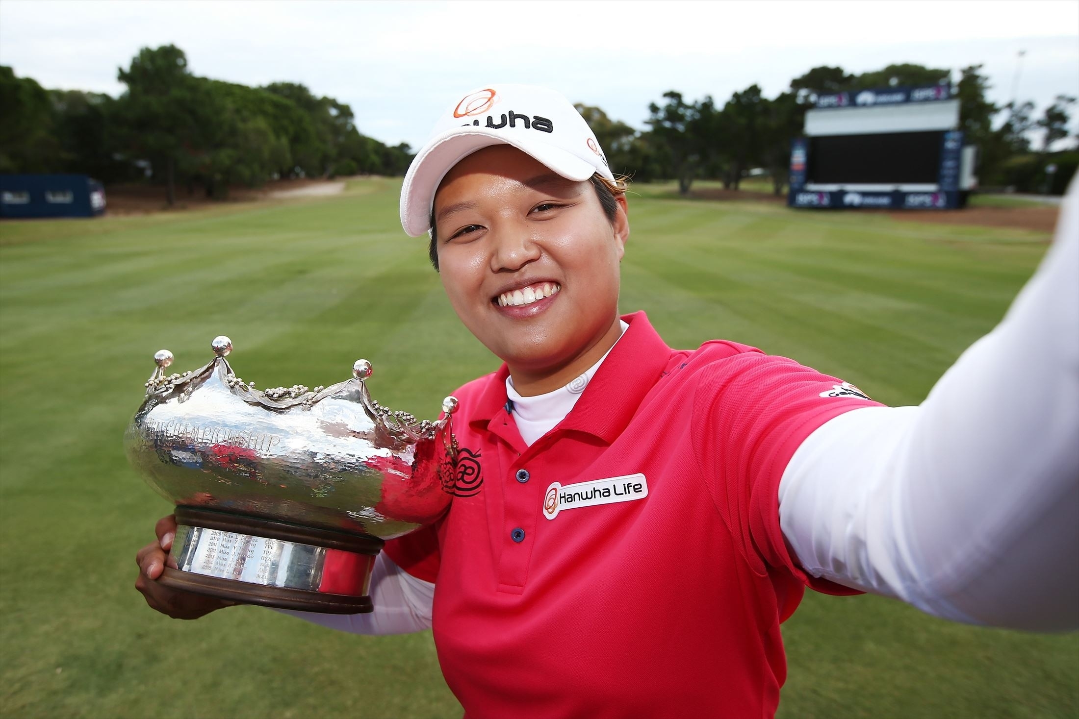  米国女子ツアー初勝利を果たした野村敏京(Photo by Morne de Klerk/Getty Images)（撮影：岩井康博）
