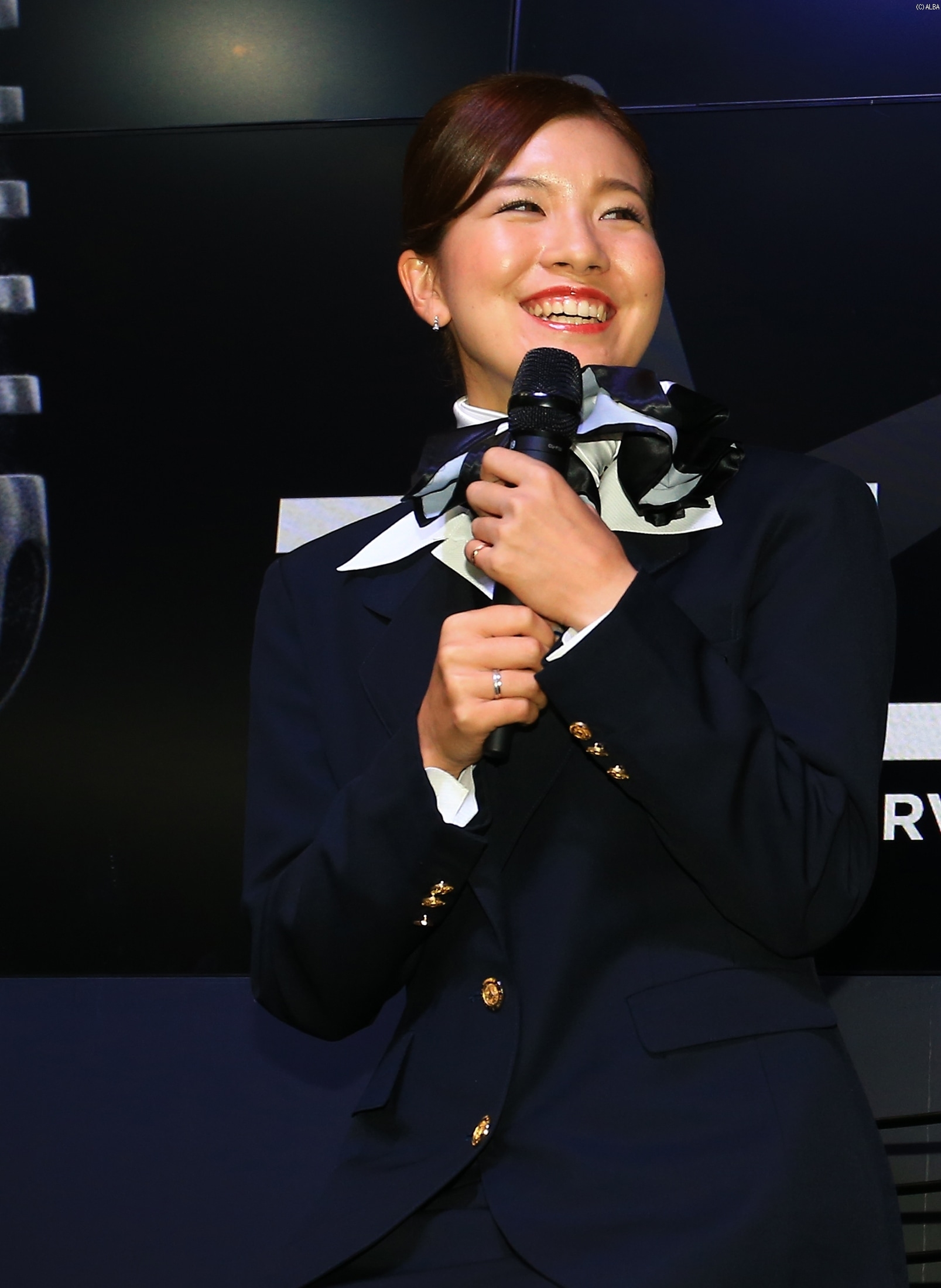 地元大会増を大歓迎した藤田光里(撮影:福田文平)