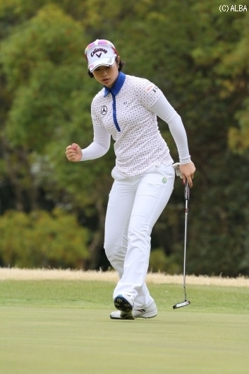 柏原、前半伸ばし首位に浮上！（撮影：ALBA）